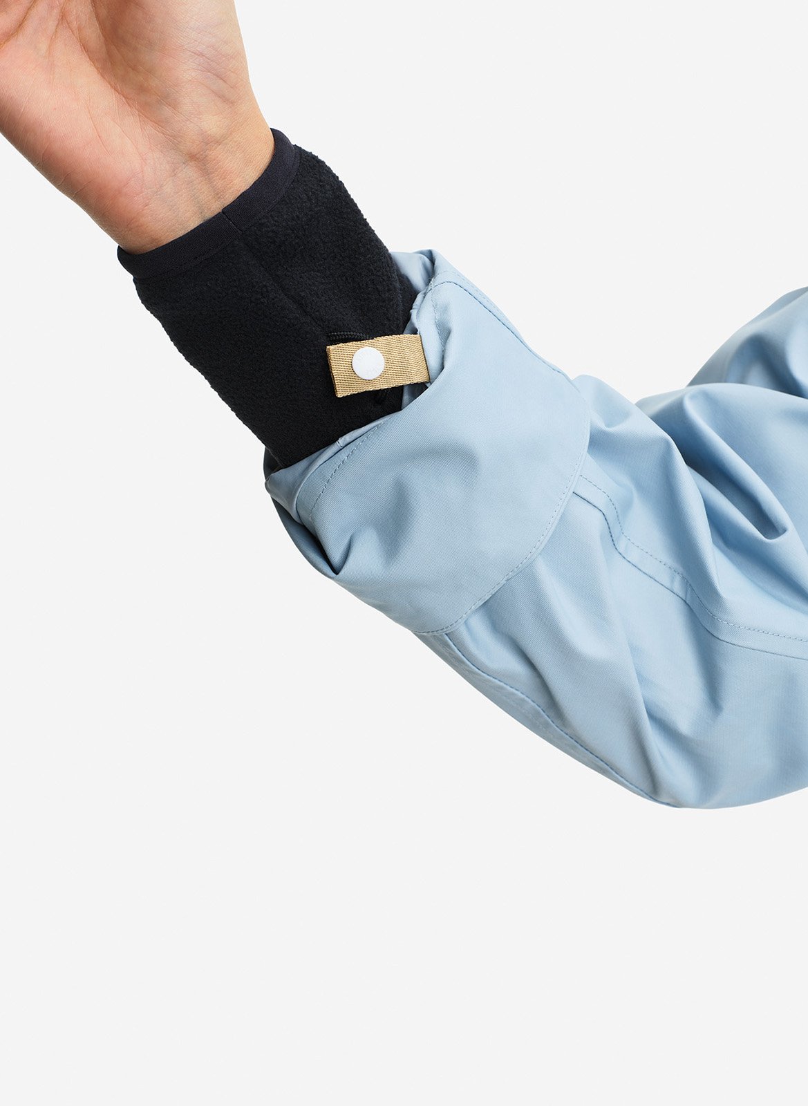 Solid hooded parka coat AIGLE Blue