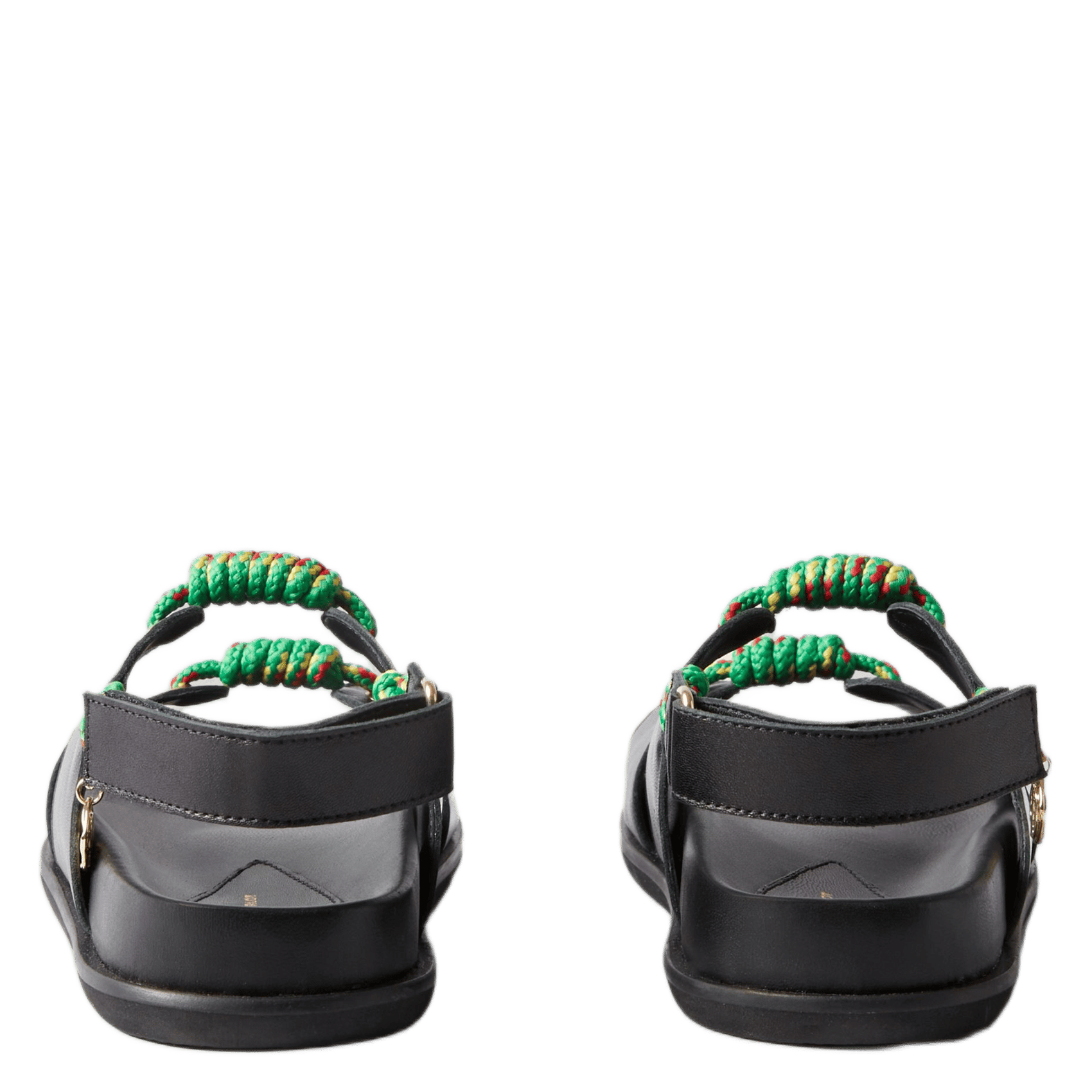 Leren sandalen CLAUDIE PIERLOT Zwart