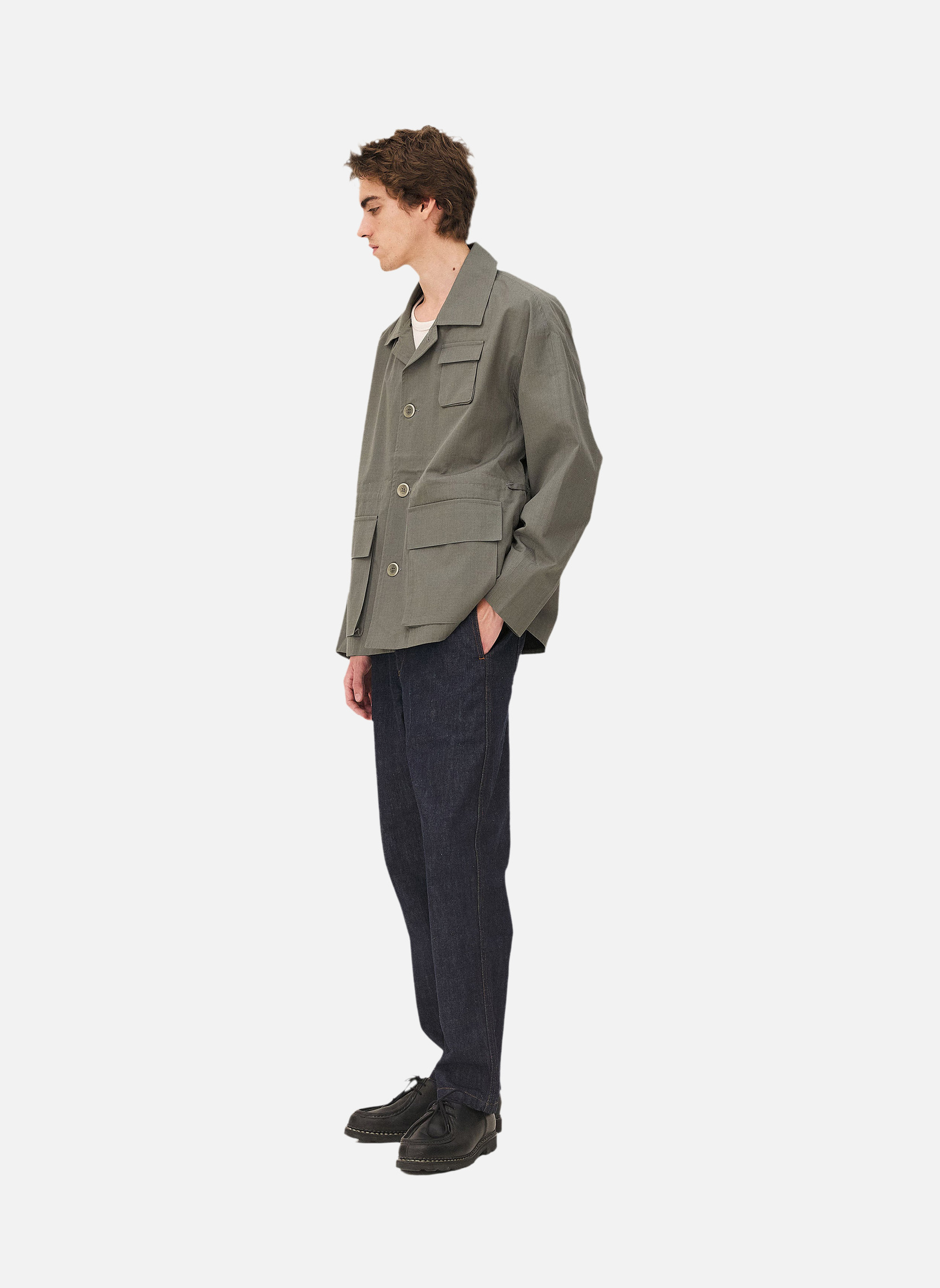 ORARI ARMY GREEN Saharan Jacket Noyoco Green