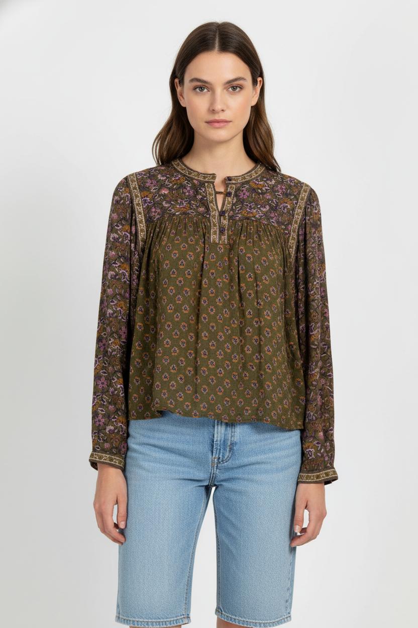 Blouse LOUIZON - Seconde main Green