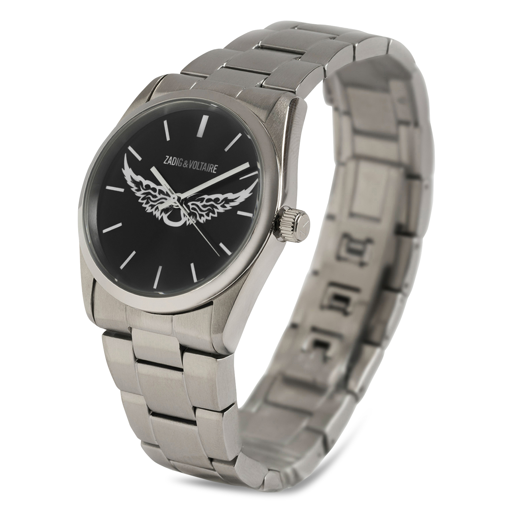 Stainless steel watch ZADIG&VOLTAIRE Black