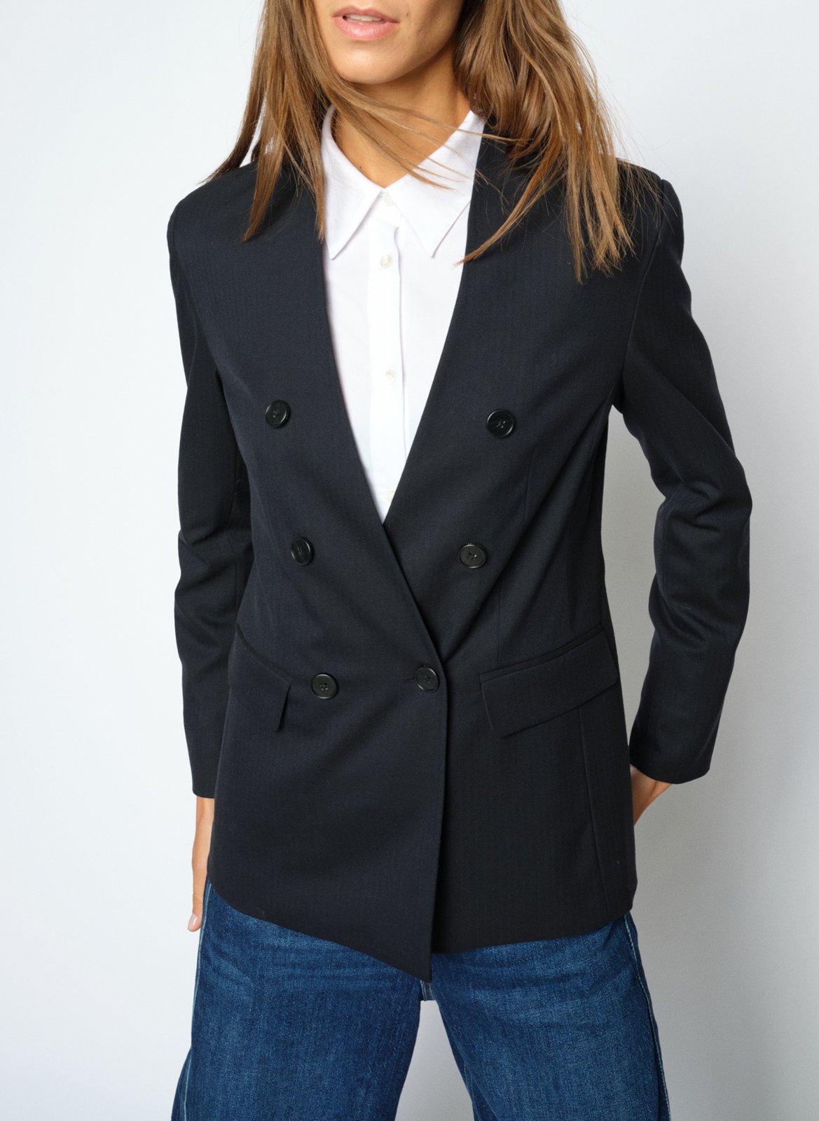 Straight blazer MOS MOSH Blue