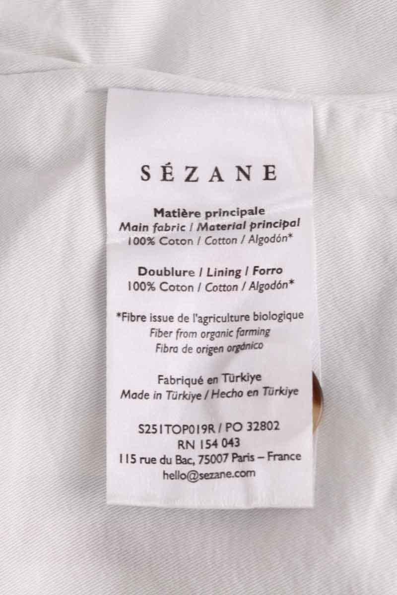 Azawood sleeveless top SEZANE - Seconde main Multicolored