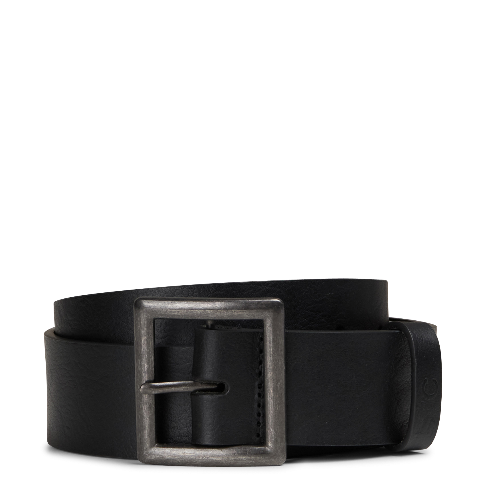 Leather belt LE TEMPS DES CERISES Black
