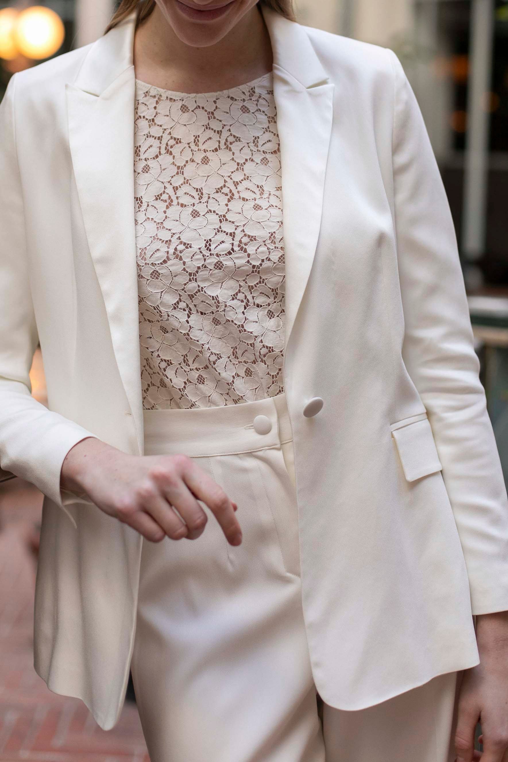 Blazer MAISON LEMOINE - Seconde main White