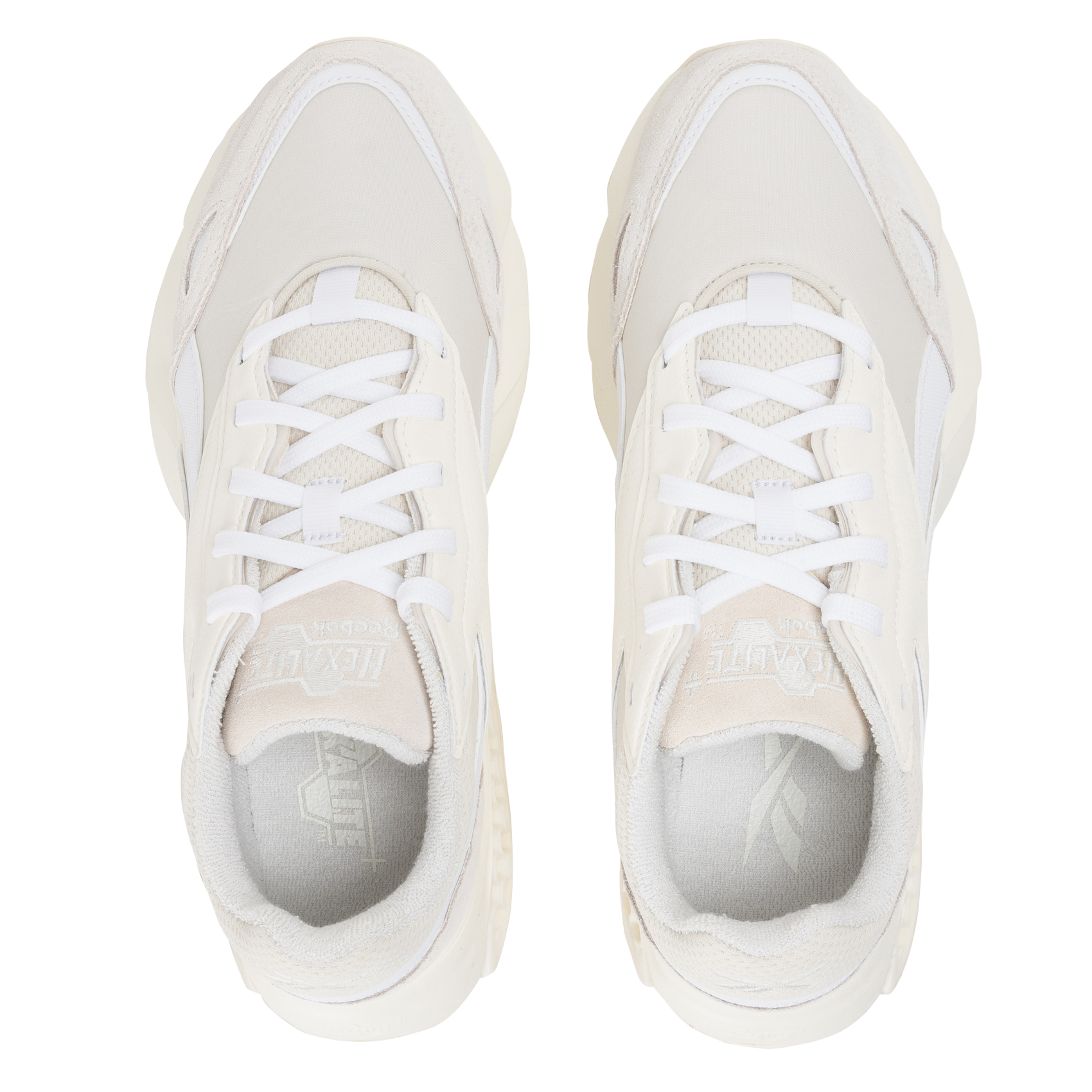 Niedrige Sneaker aus Gewebearten Beige