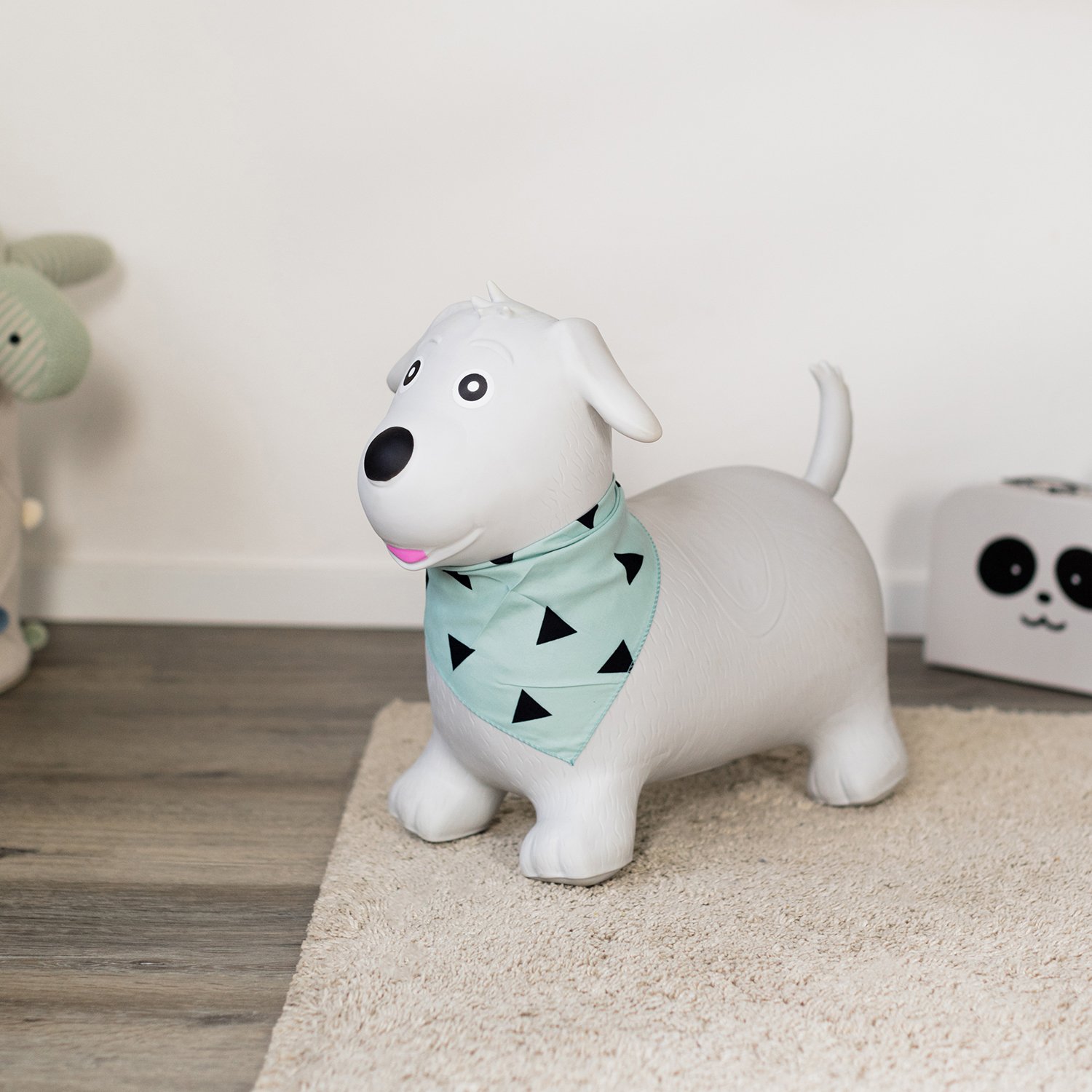 Inflatable sit-on cow KINDSGUT Multicolored