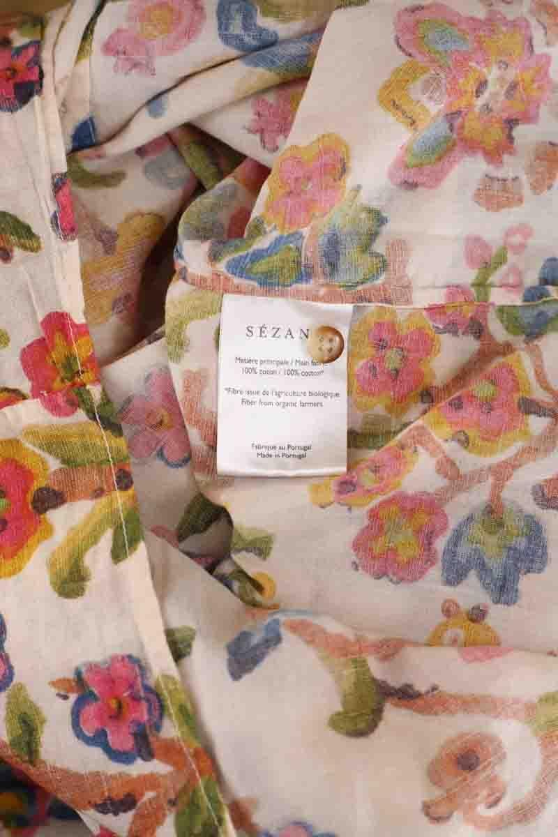 Cotton shirt SEZANE - Seconde main Multicolored