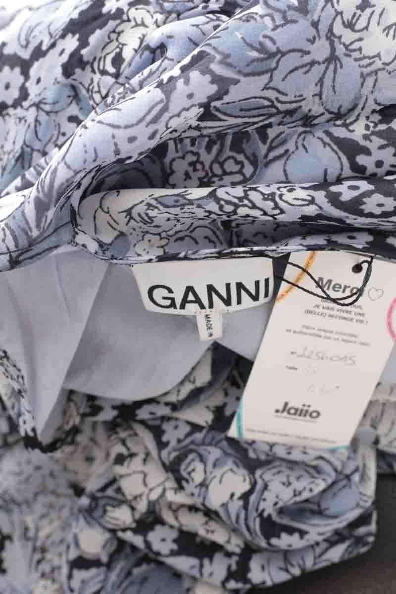 Blue dress GANNI - Seconde Main Blue