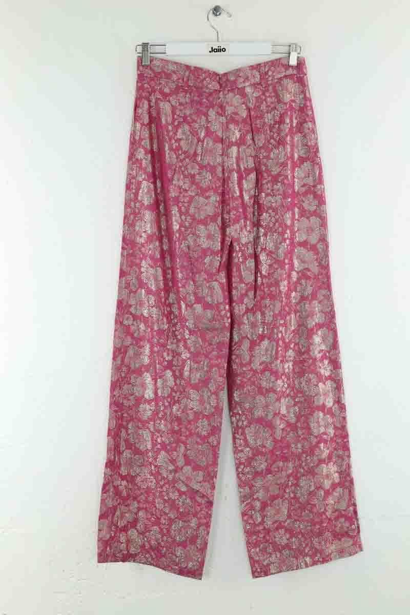 Pantalon droit rose MODETROTTER - Seconde Main Rose