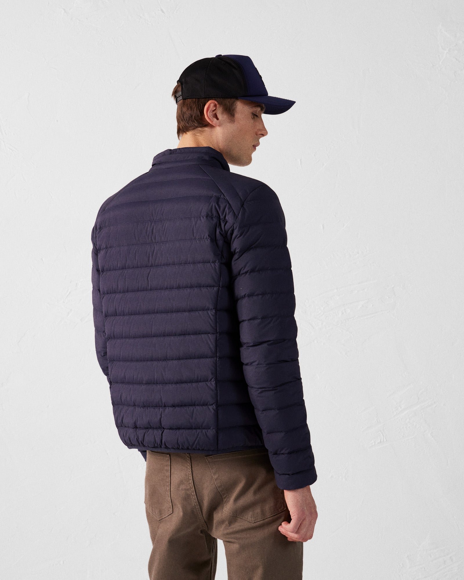 Stretch light down jacket Aragon JOTT Blue