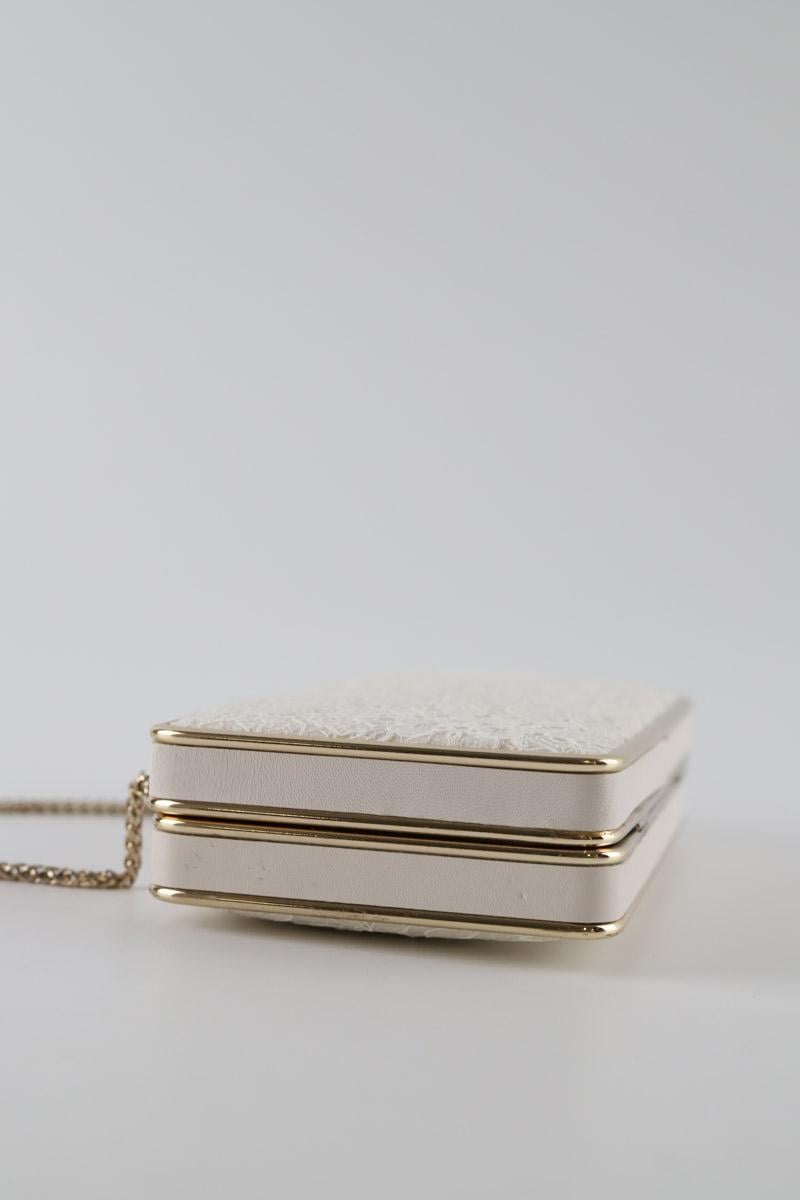 Leather messenger bag LK BENNETT - Seconde Main Beige