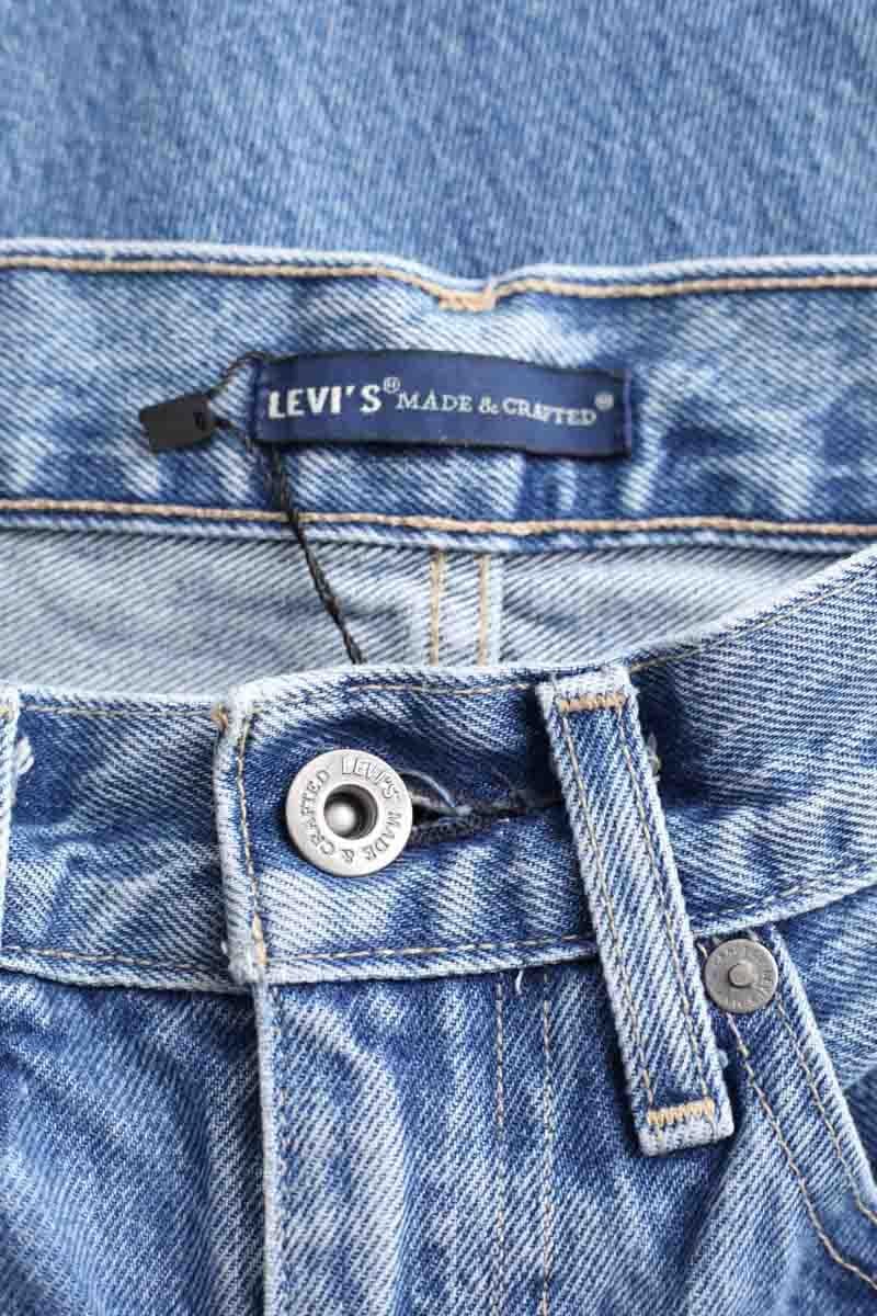 Cotton straight jeans LEVI'S - Seconde main Blue