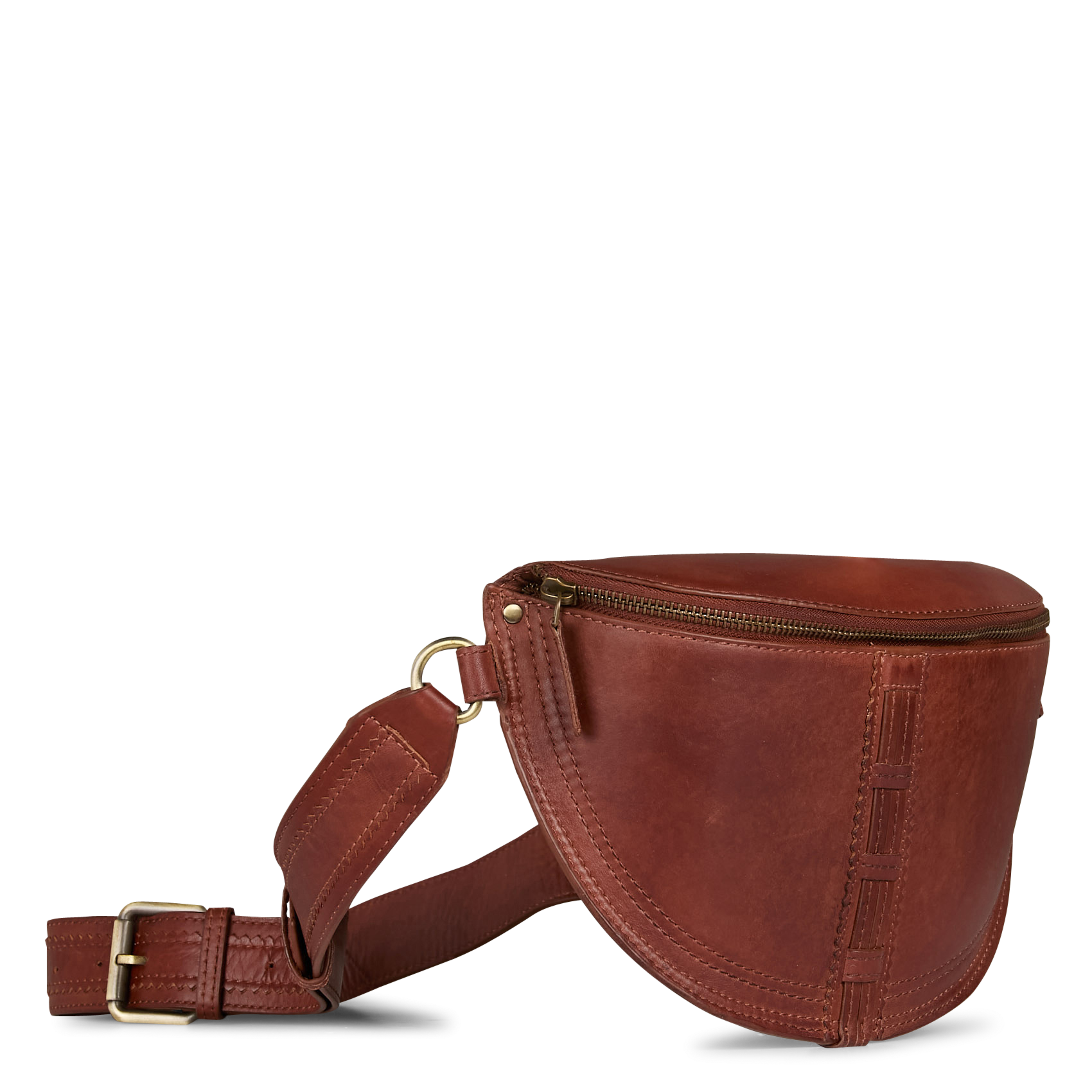 Sac banane en cuir MAISON 123 Beige