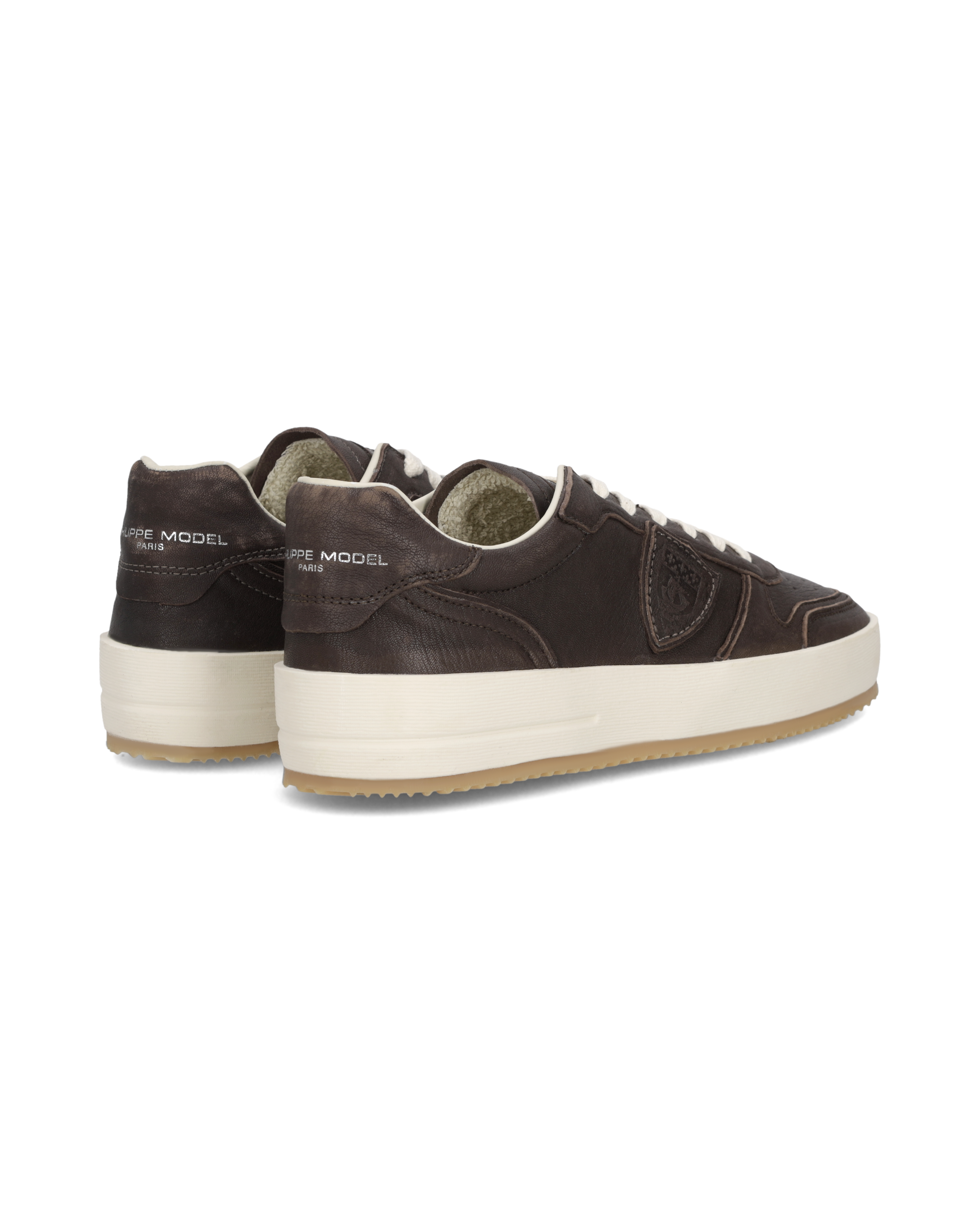 Nice Tennis Sneakers PHILIPPE MODEL Brown