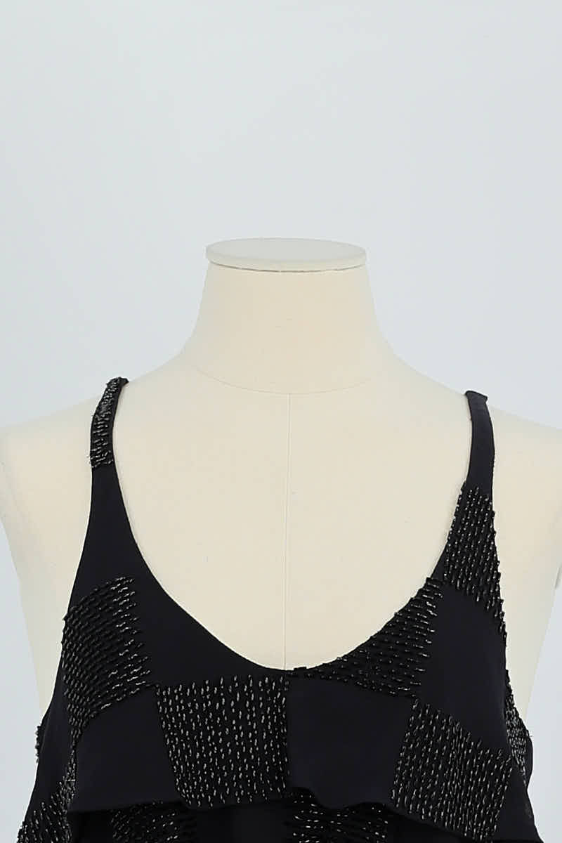 Azawood sleeveless top ARMANI - SECONDE MAIN Black