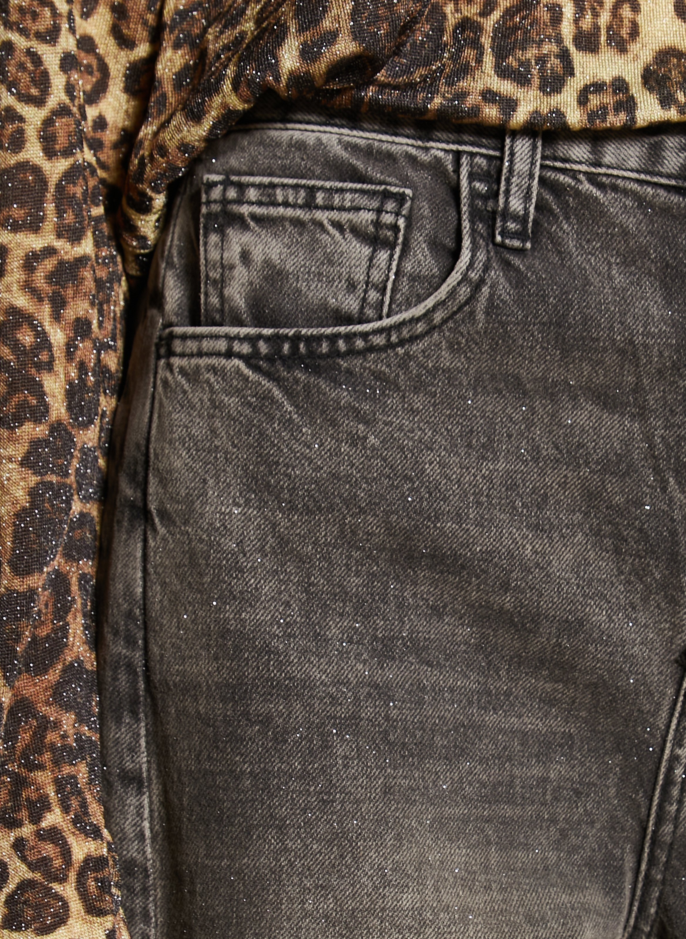 Csally - Gerade geschnittene Baumwollhose LIU JO Braun