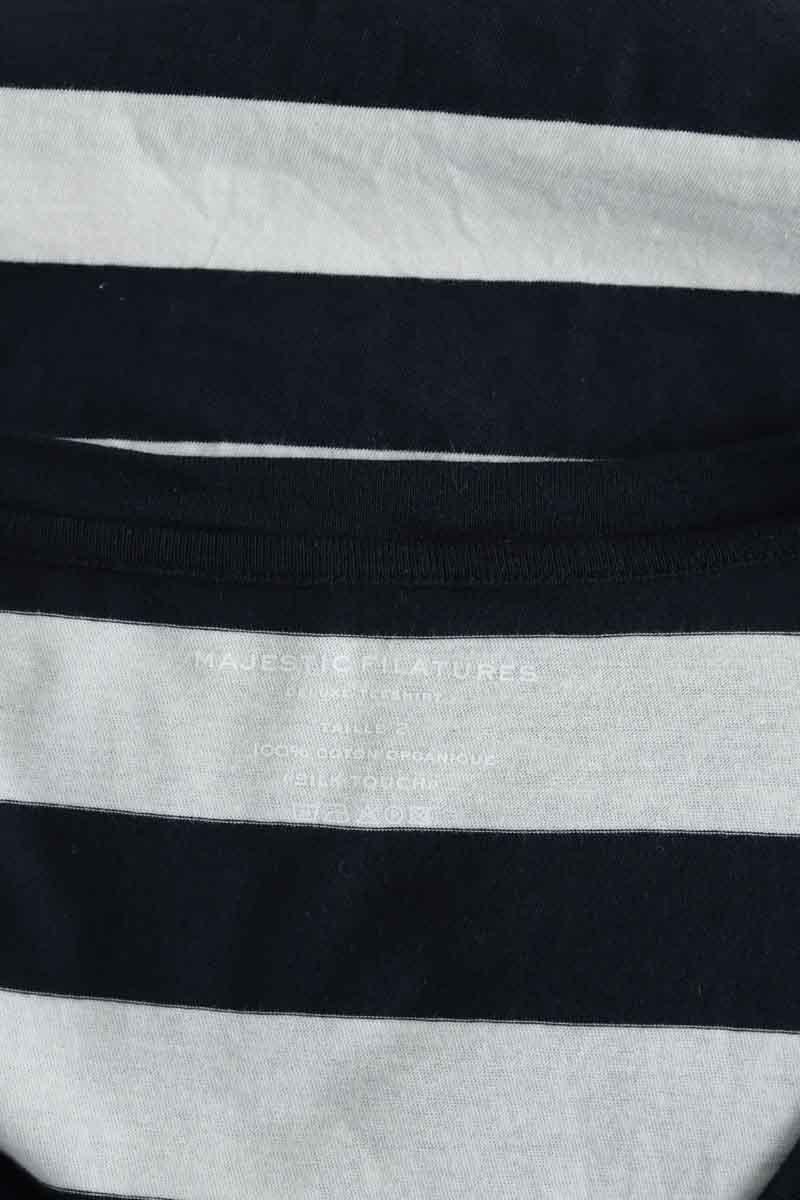 T-shirt MAJESTIC FILATURES - SECONDE MAIN Blue