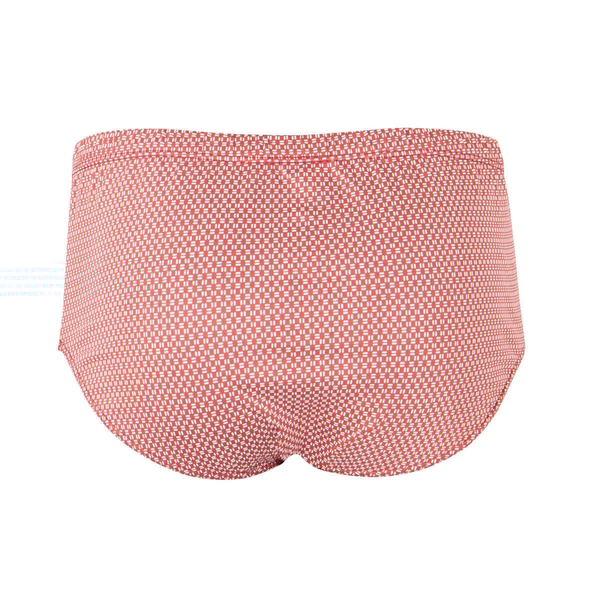 High-rise closed mercerized cotton panties Purple