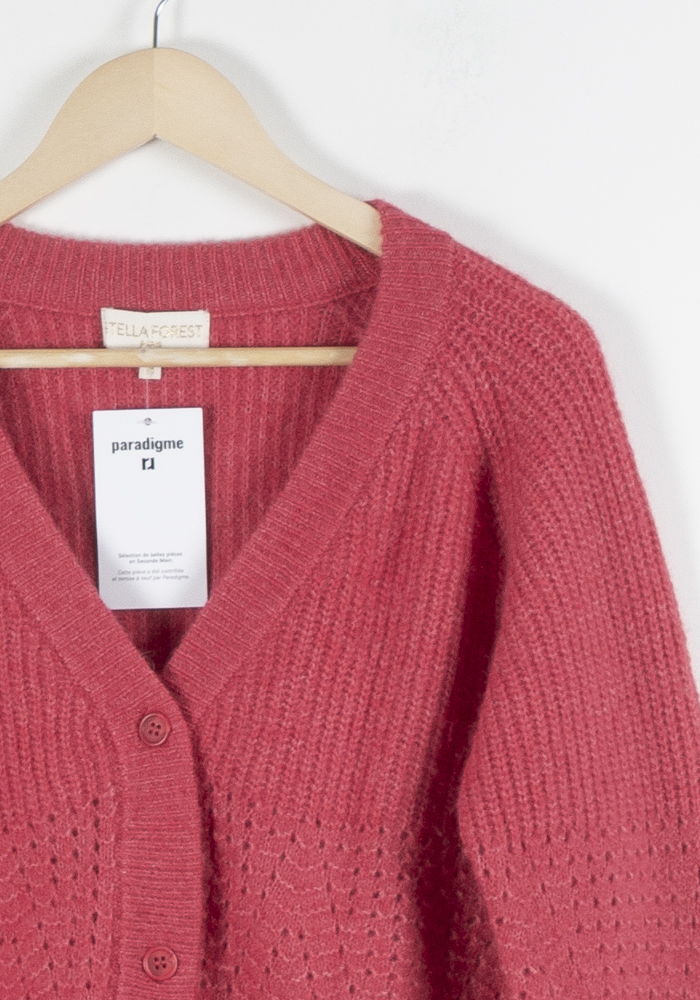 Cardigan STELLA FOREST - SECONDE MAIN Pink