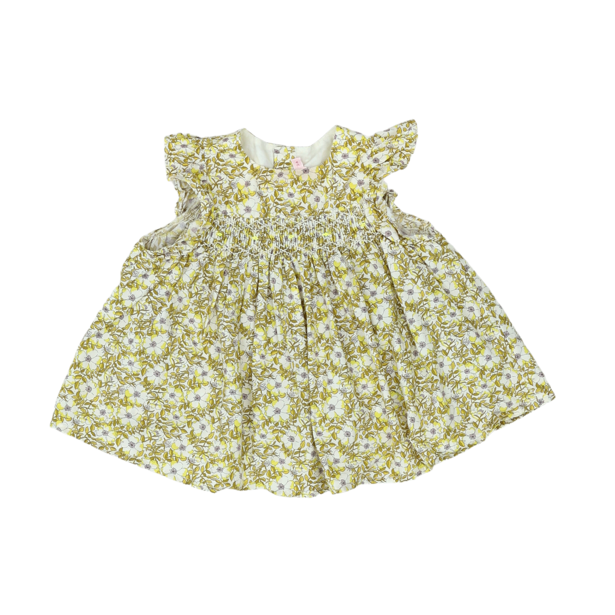 Yellow children's dress - 3 years BONPOINT - Seconde Main Yellow
