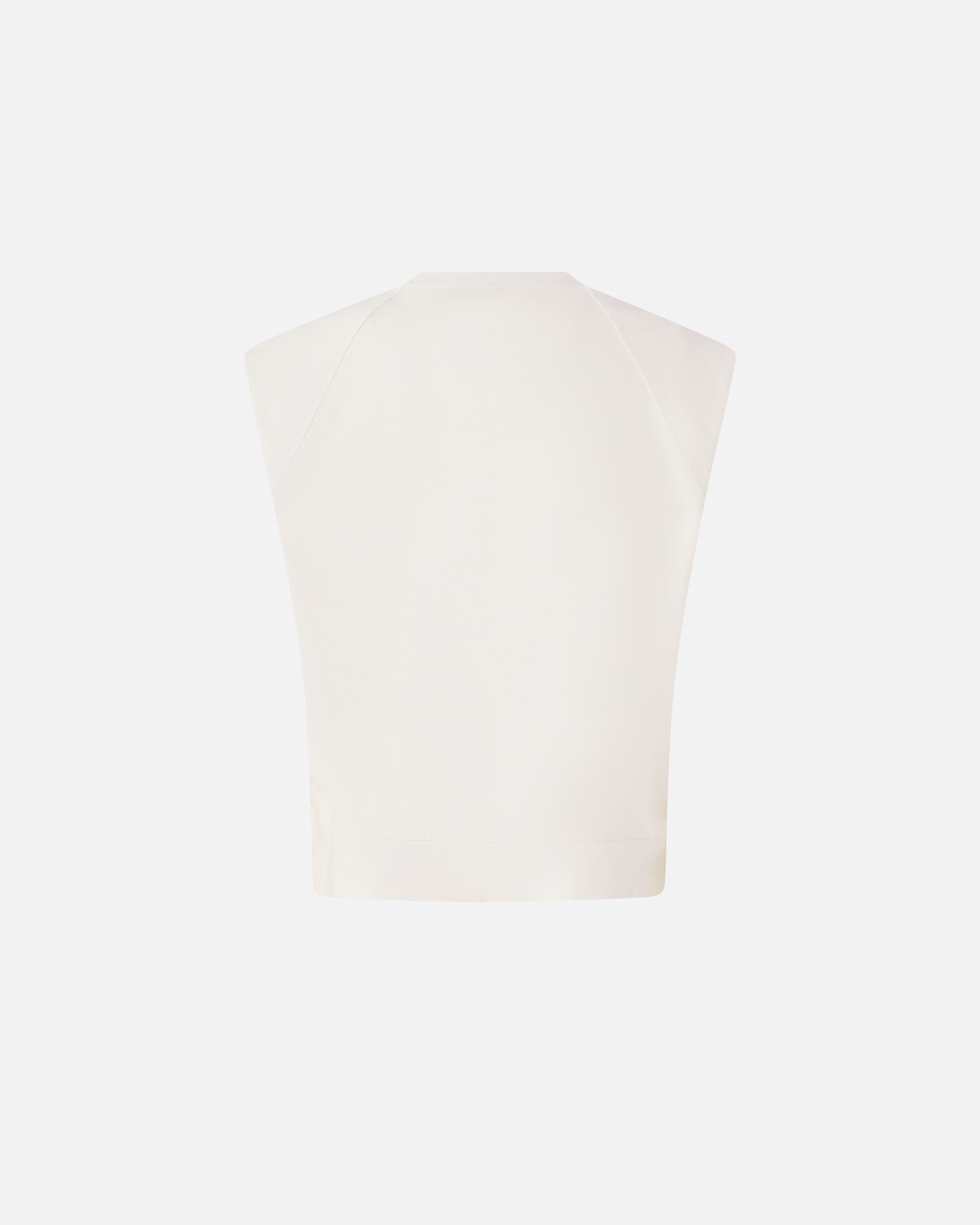 Sleeveless top with appliqués PINKO White