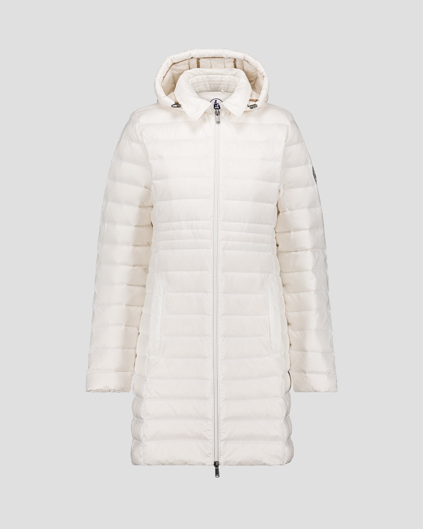 Long hooded puffer coat vero 2.0 JOTT White