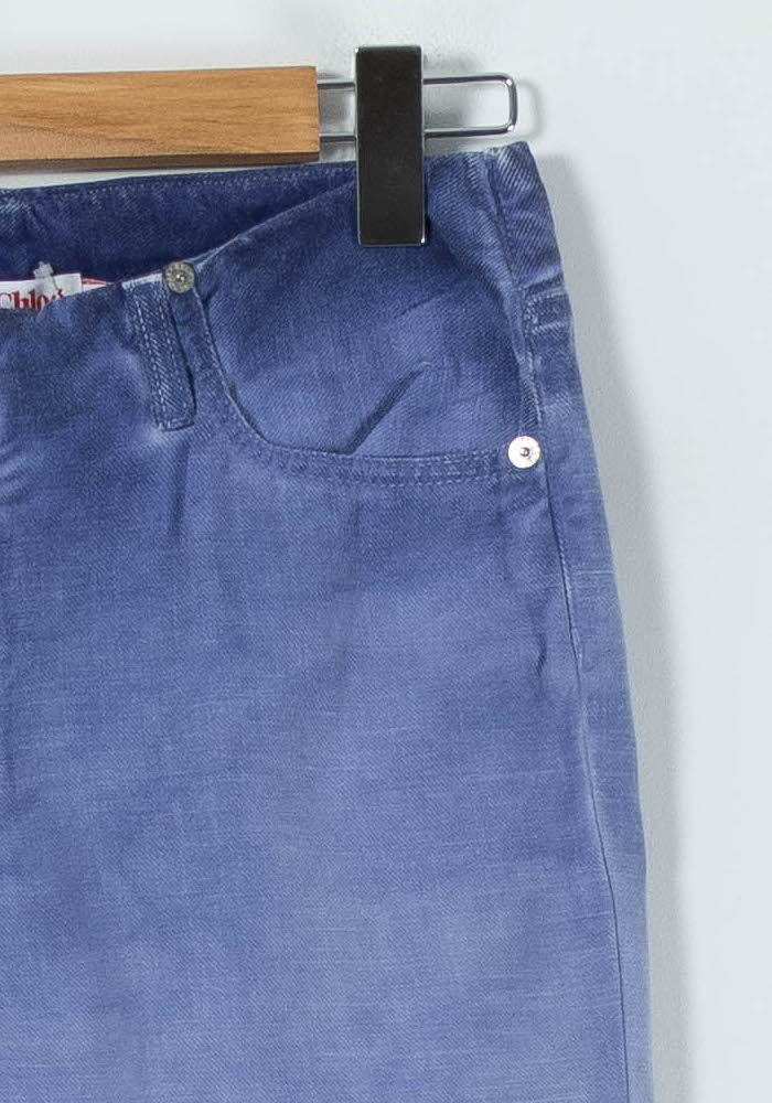PANTS CHLOE STORA - SECONDE MAIN Blue