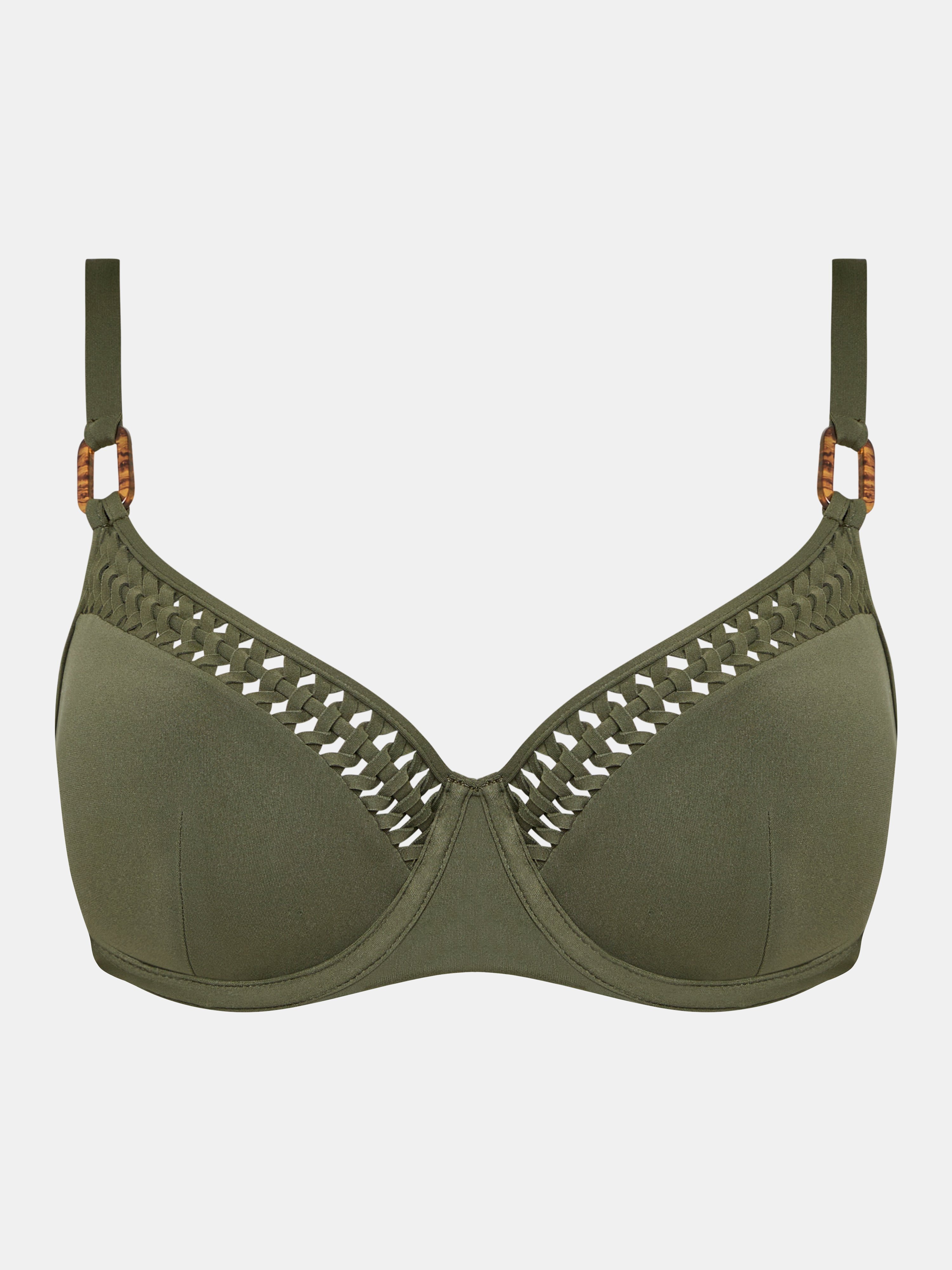 Haut de maillot de bain armatures emboîtant CHANTELLE Vert