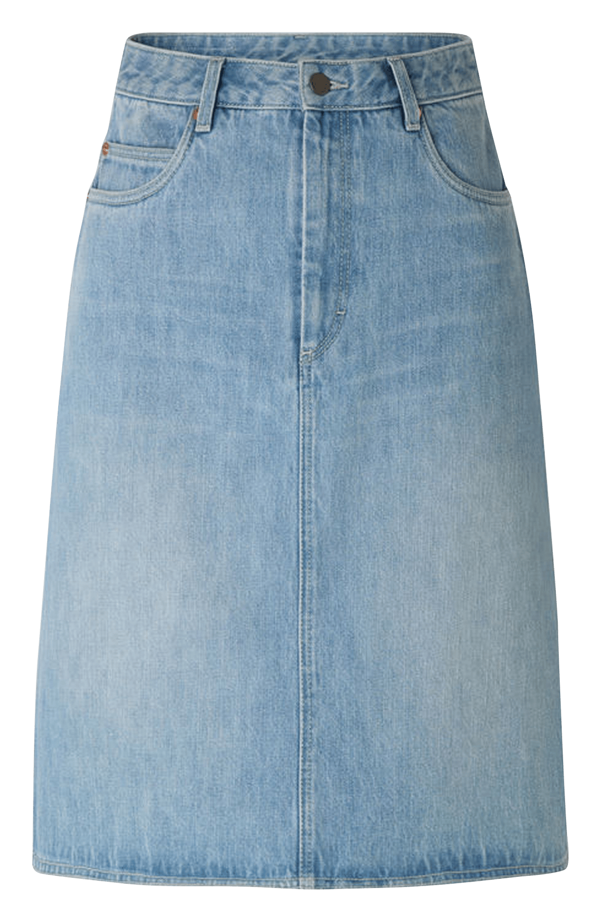 Short denim skirt SOEUR Blue