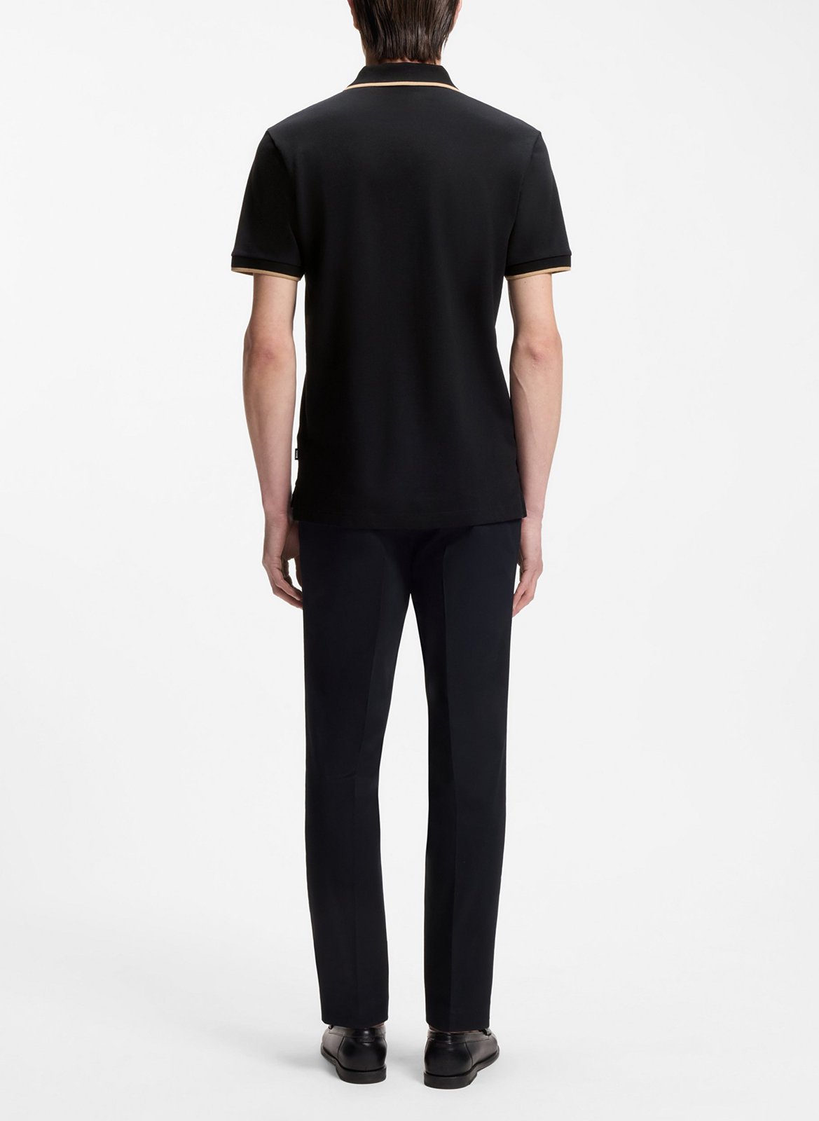 Polo en coton BOSS Black