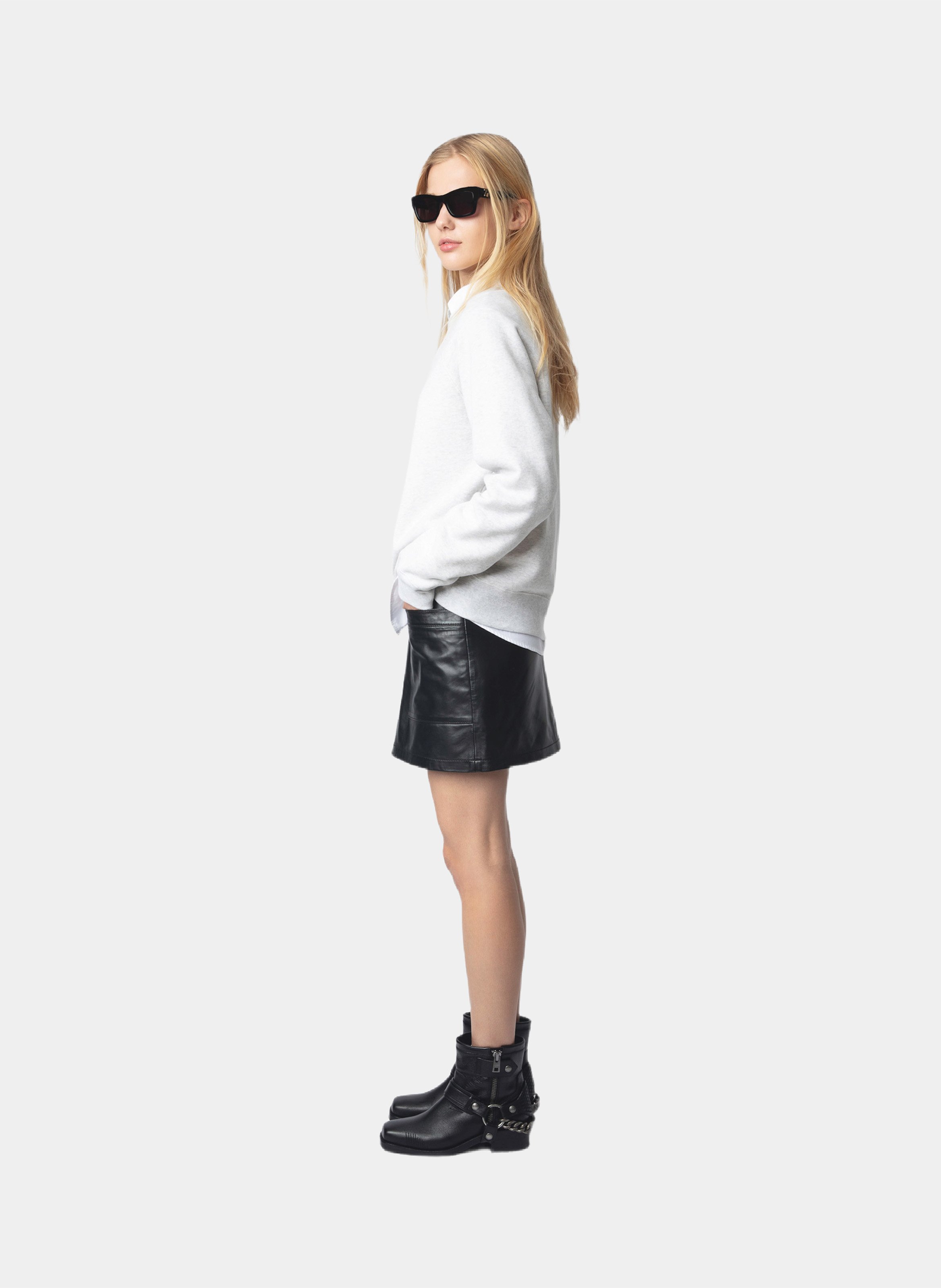 Effen sweater | Grijs ZADIG&VOLTAIRE Dames