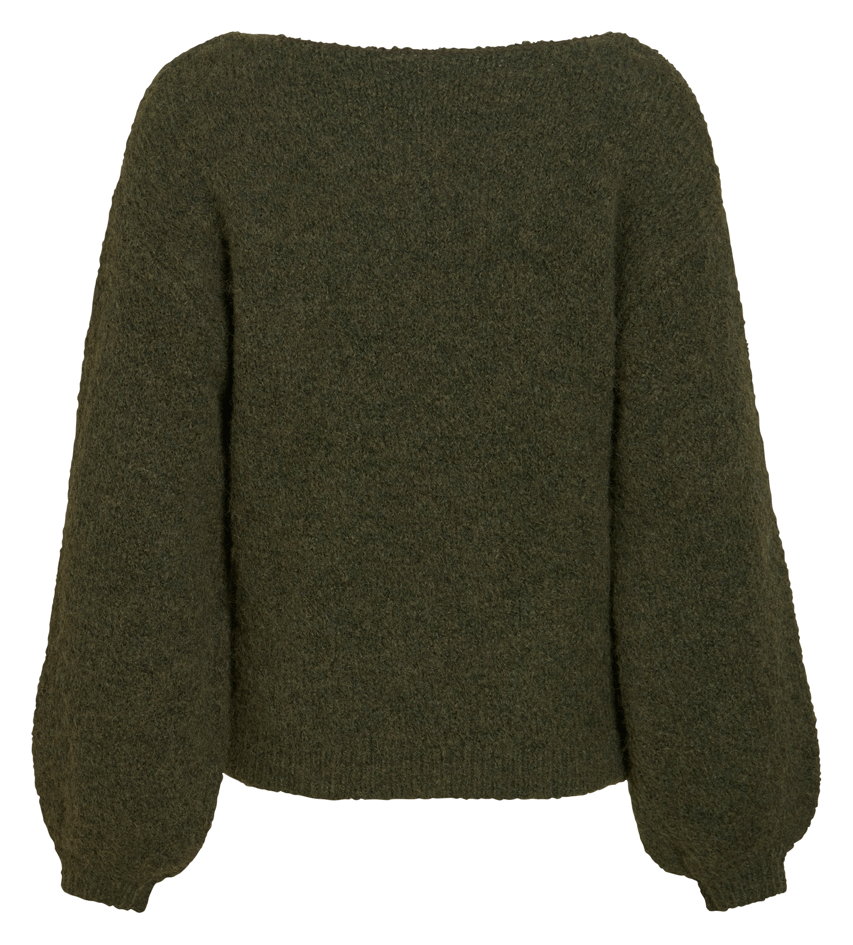 Round-neck sweater VILA Khaki