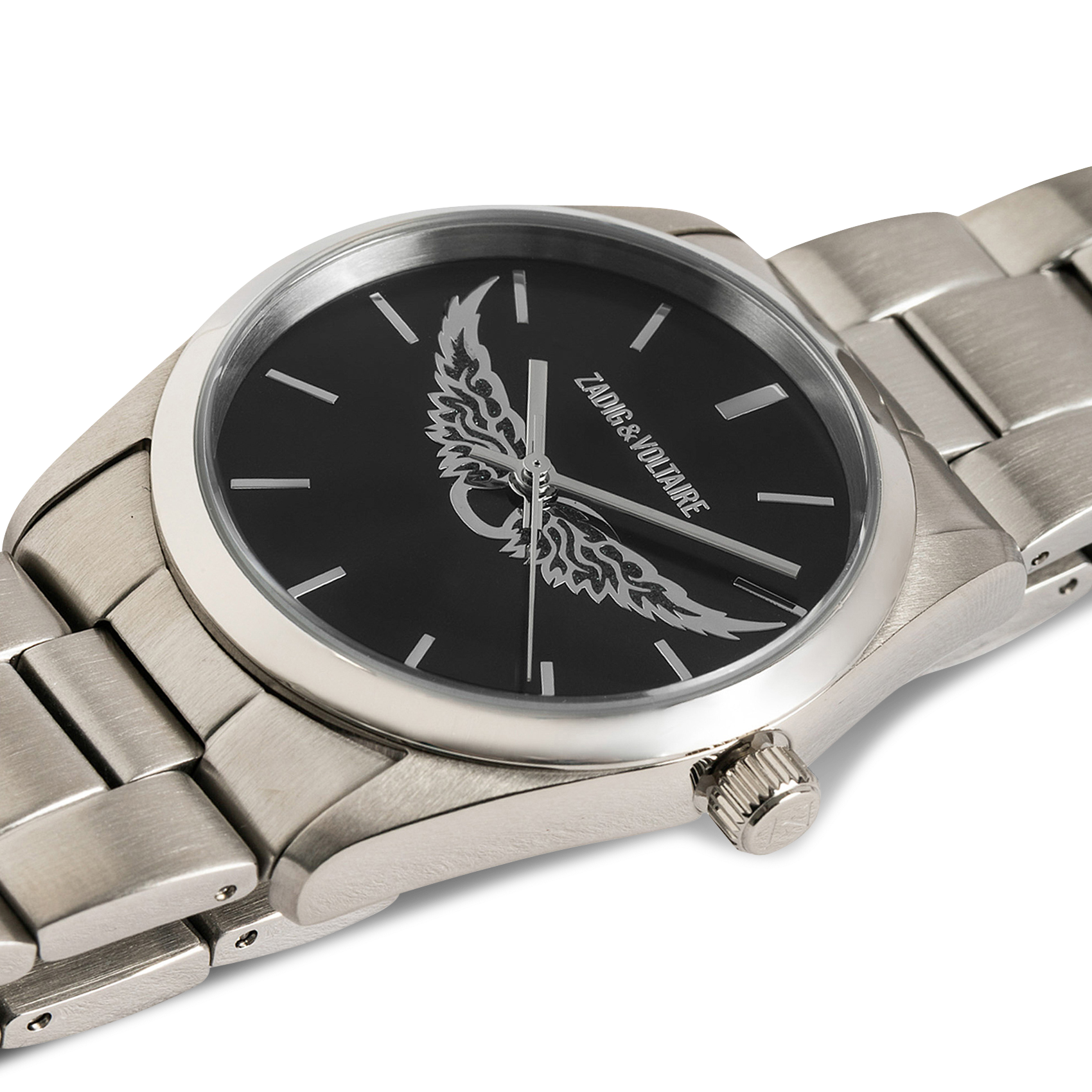 Stainless steel watch ZADIG&VOLTAIRE Black