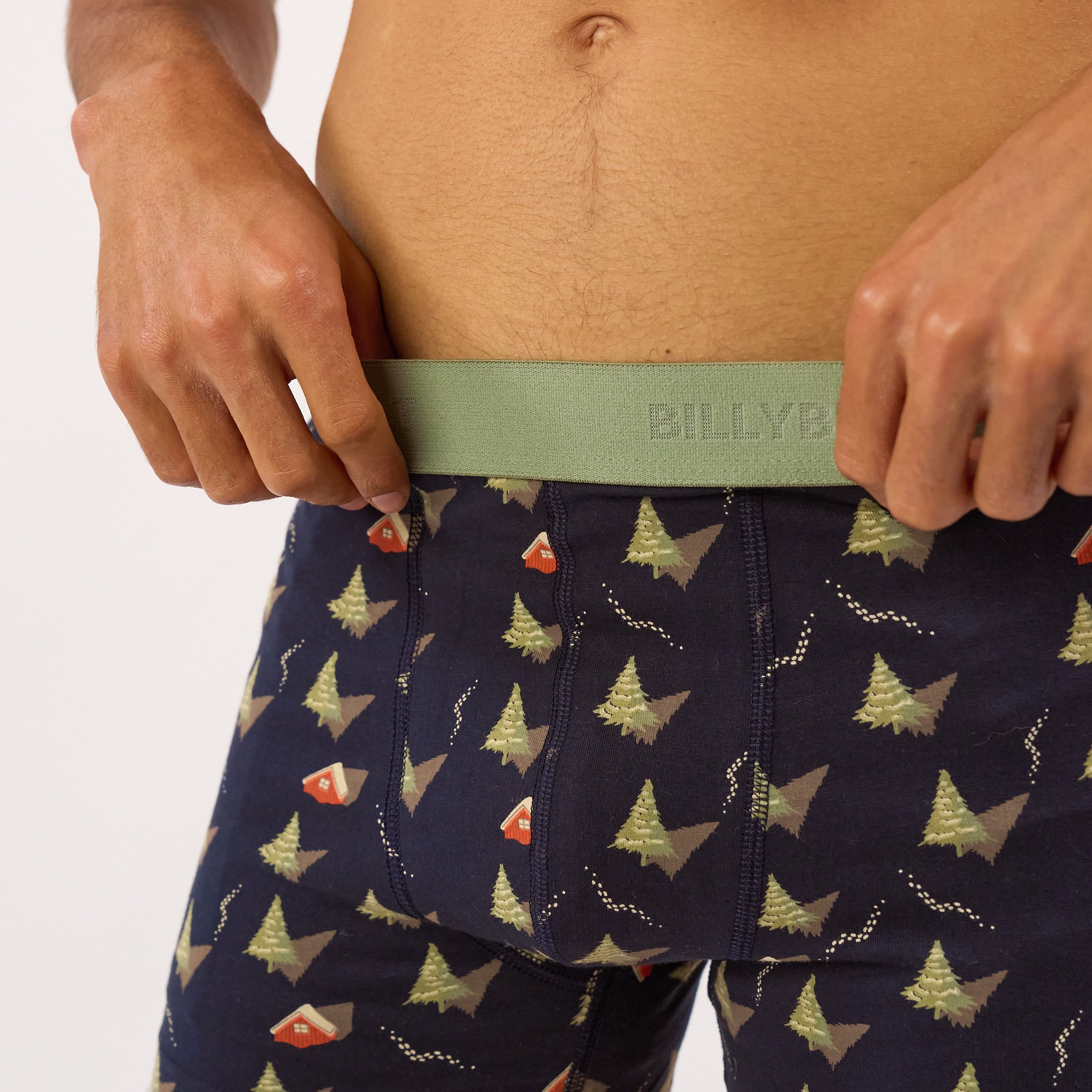 Organic cotton boxers | Black BILLYBELT Men