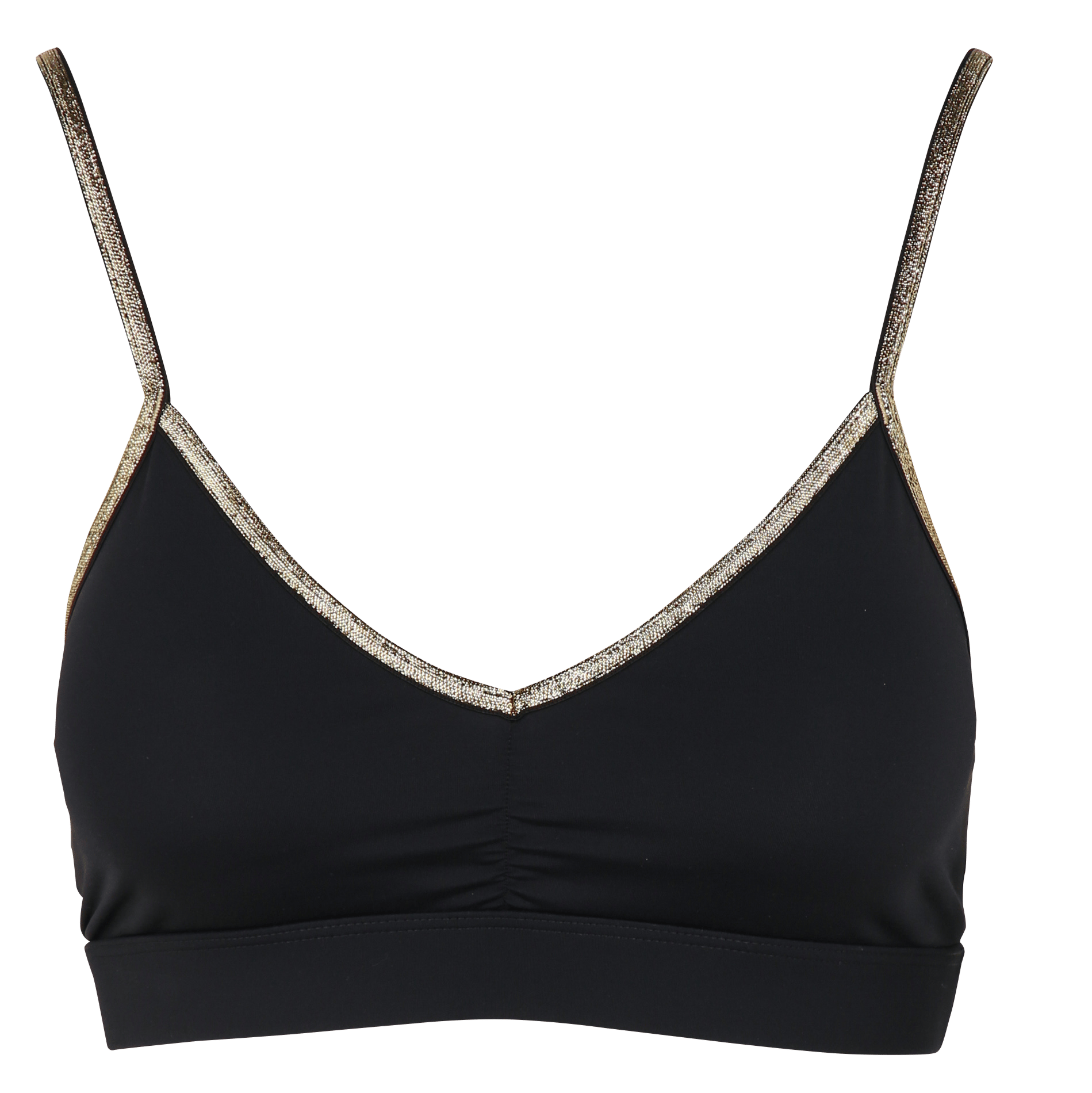 Brassière à encolure V LA NOUVELLE Noir