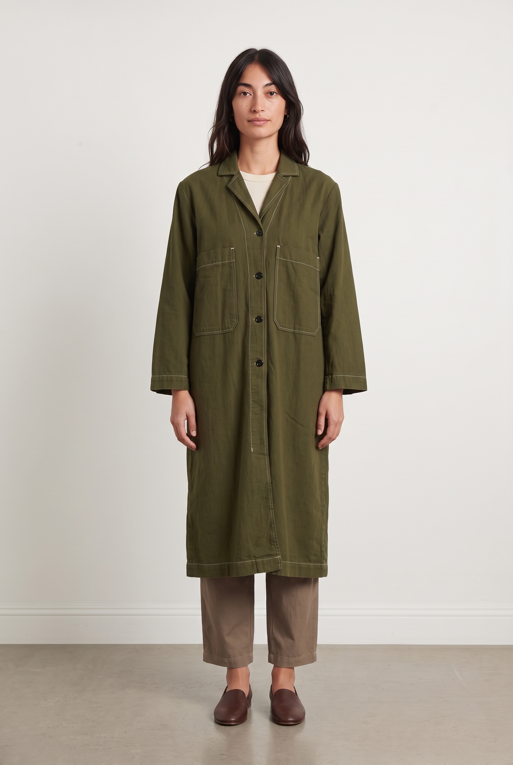 Short coat BELLEROSE - Seconde Main Green