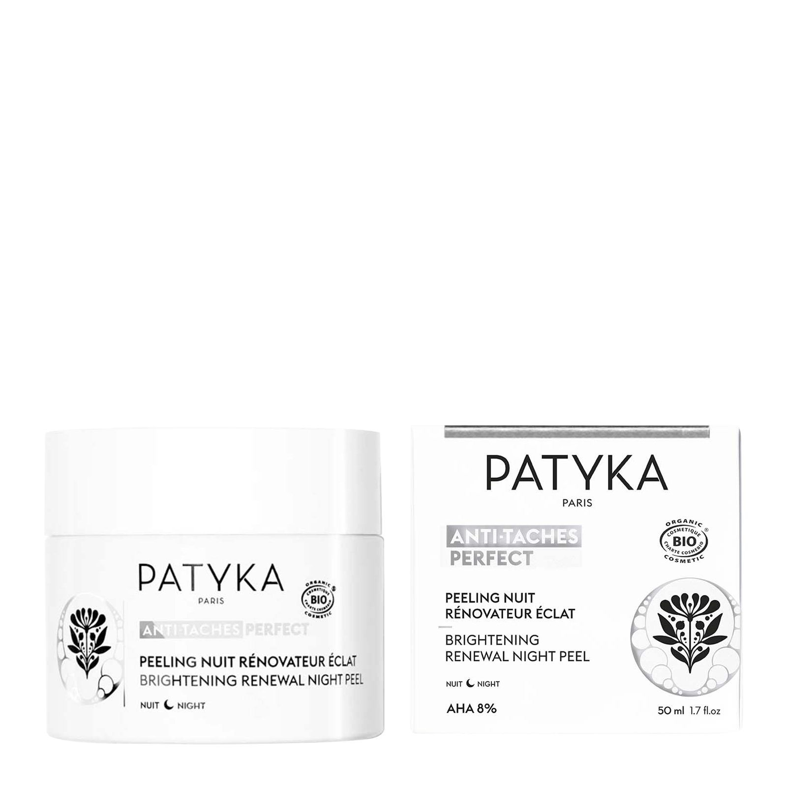 Peeling Nuit Rénovateur Eclat PATYKA No color
