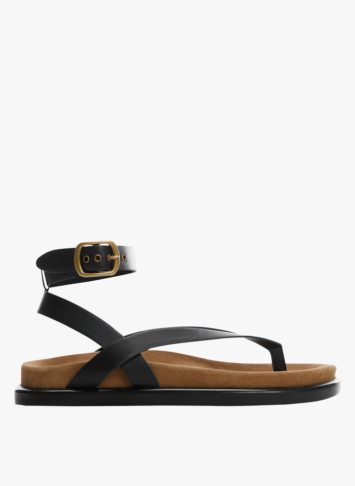 Mango sandales plates sales