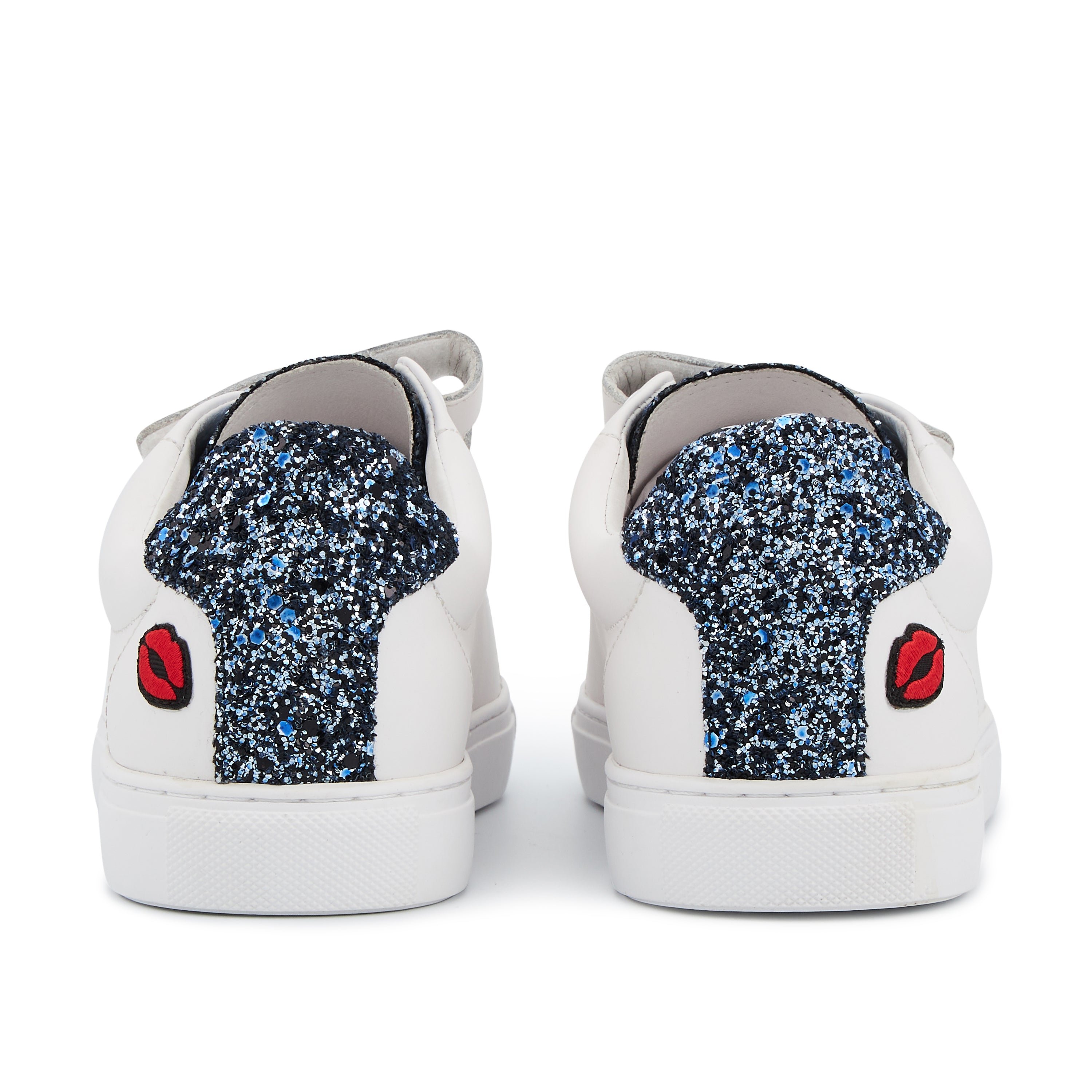 Leather sneakers BONS BAISERS PARIS White