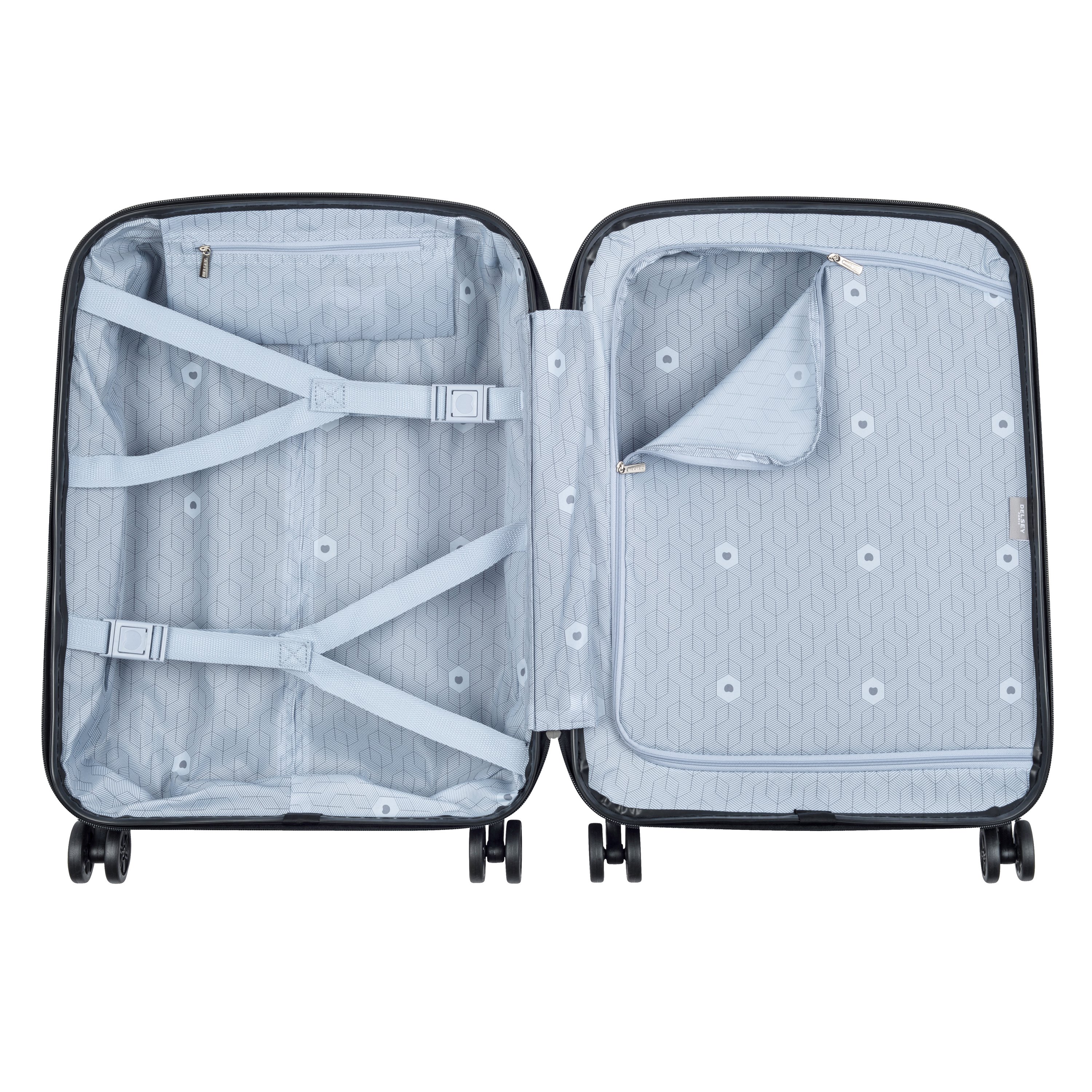 Valise cabine rigide DELSEY PARIS Bleu