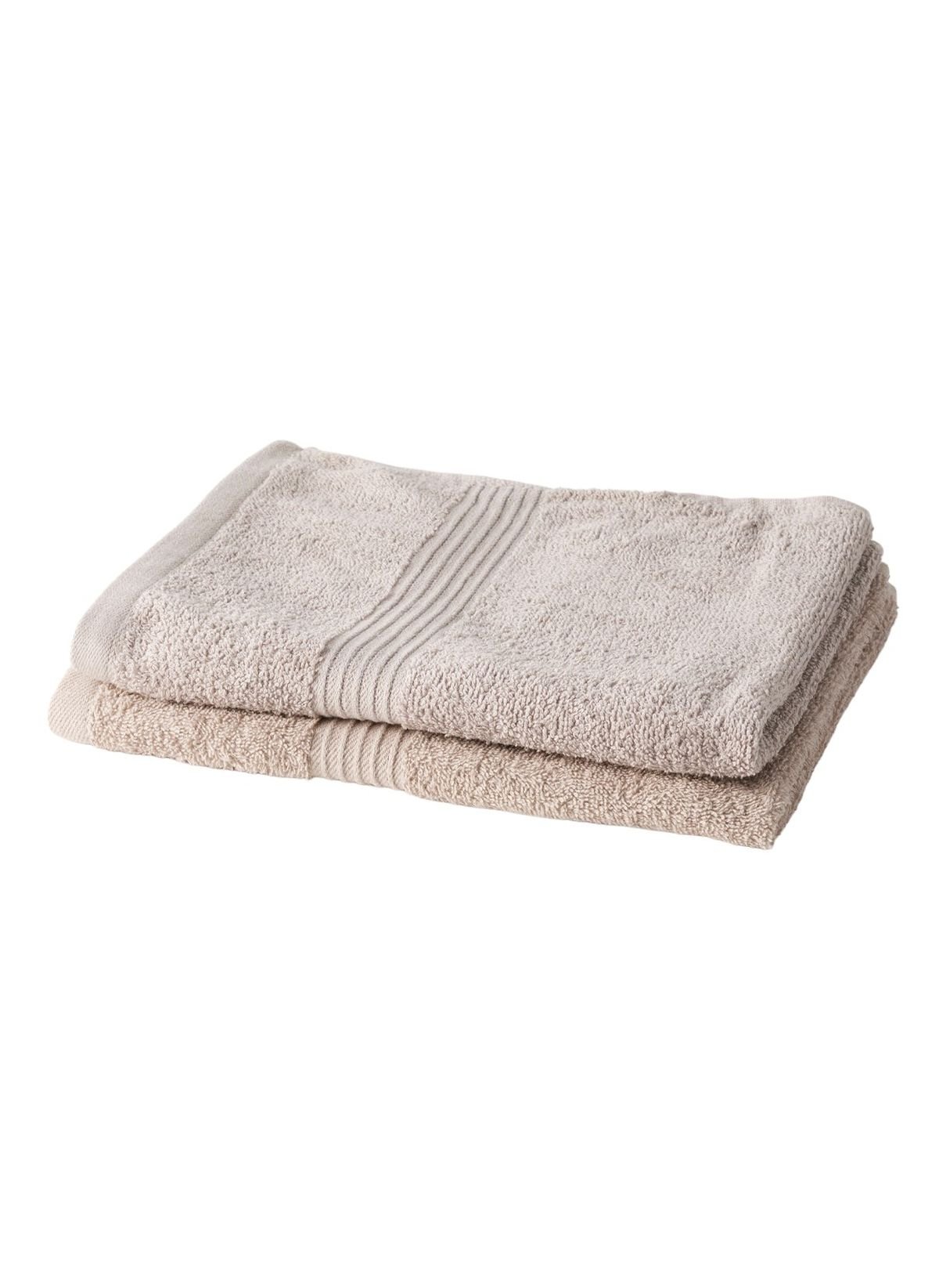 Set of 2 cotton bath towels TODAY LINGE DE MAISON