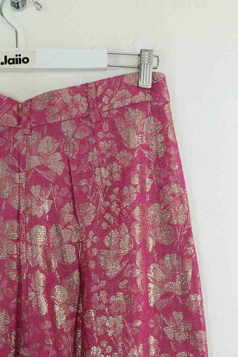 Pantalon droit rose MODETROTTER - Seconde Main Rose