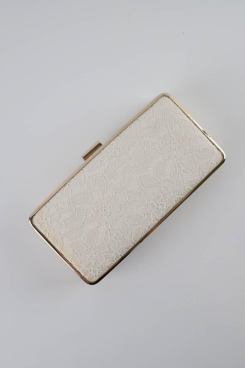 Leather messenger bag LK BENNETT - Seconde Main Beige