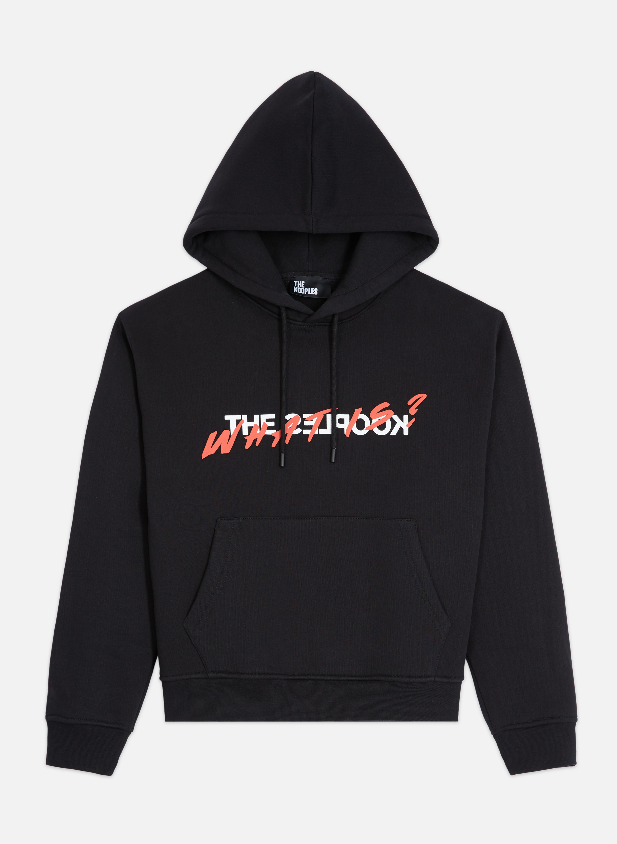 Hooded cotton sweatshirt THE KOOPLES Black