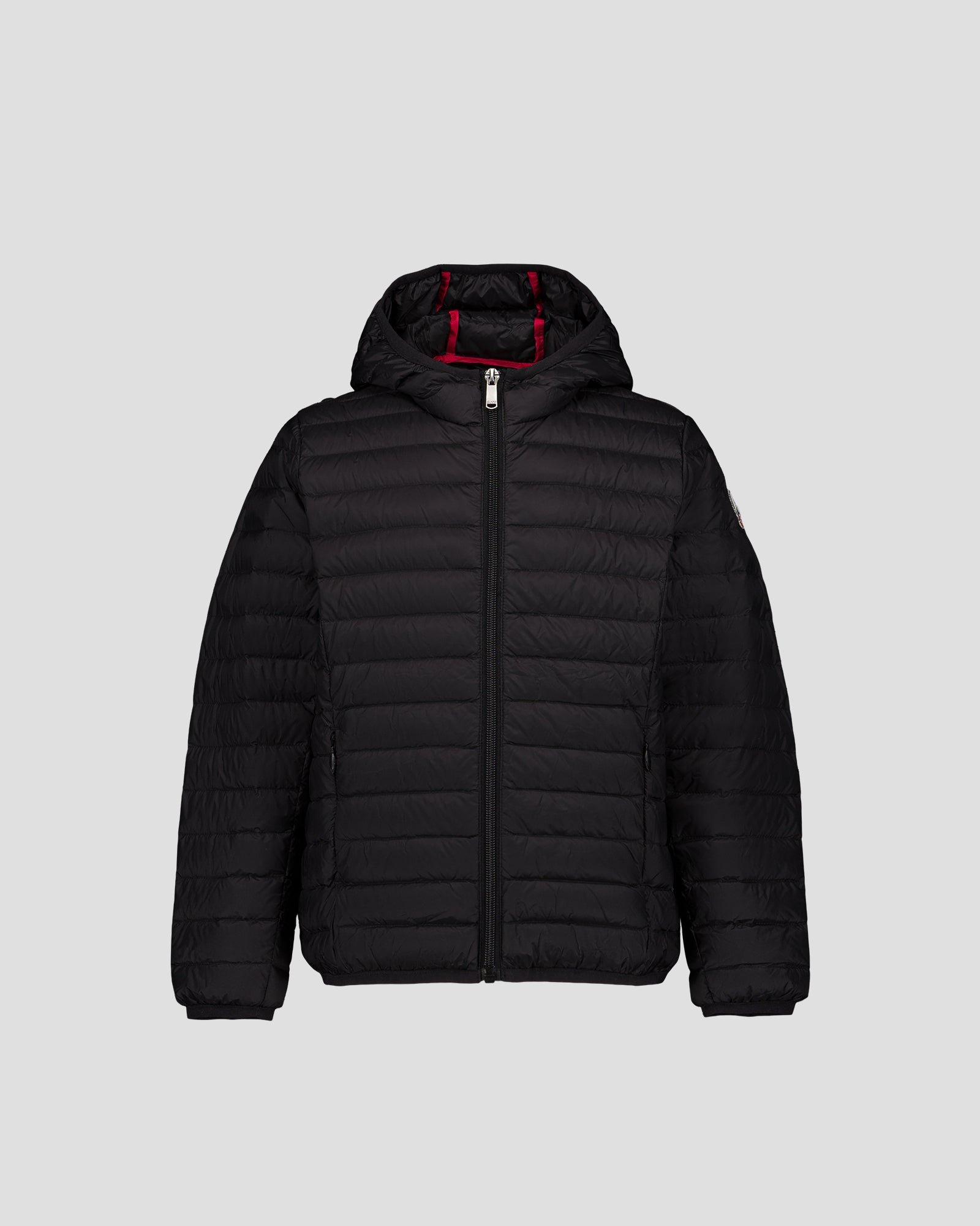 Hugo lightweight hooded child's puffer coat JOTT Black