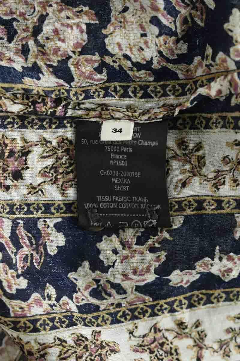 Chemise en coton ISABEL MARANT ÉTOILE - SECONDE MAIN Multicolore