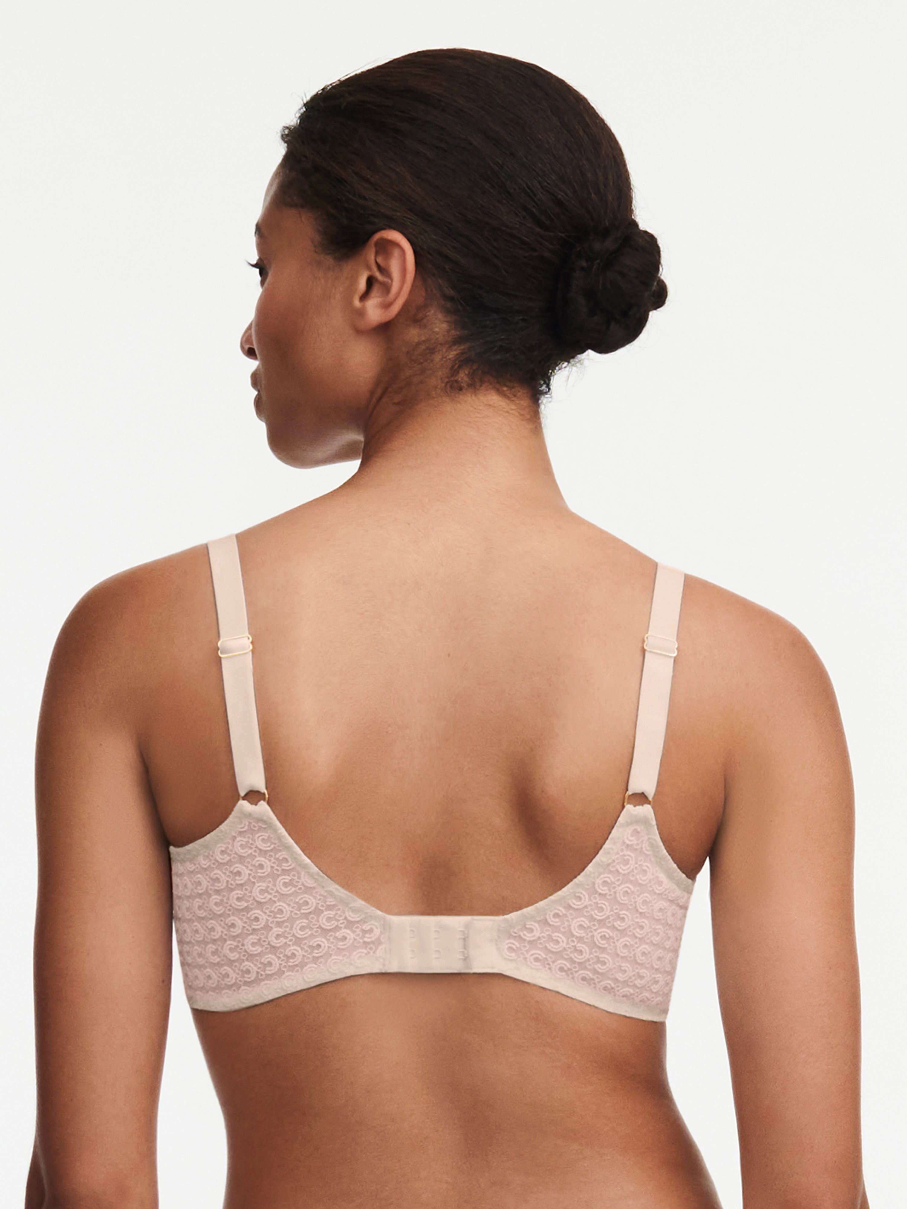 Memory foam half-cup bra Beige