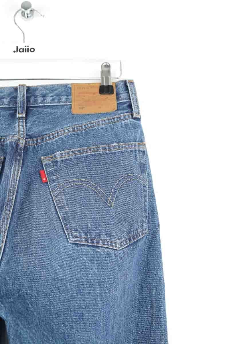 501? straight cotton jeans LEVI'S - Seconde main Blue