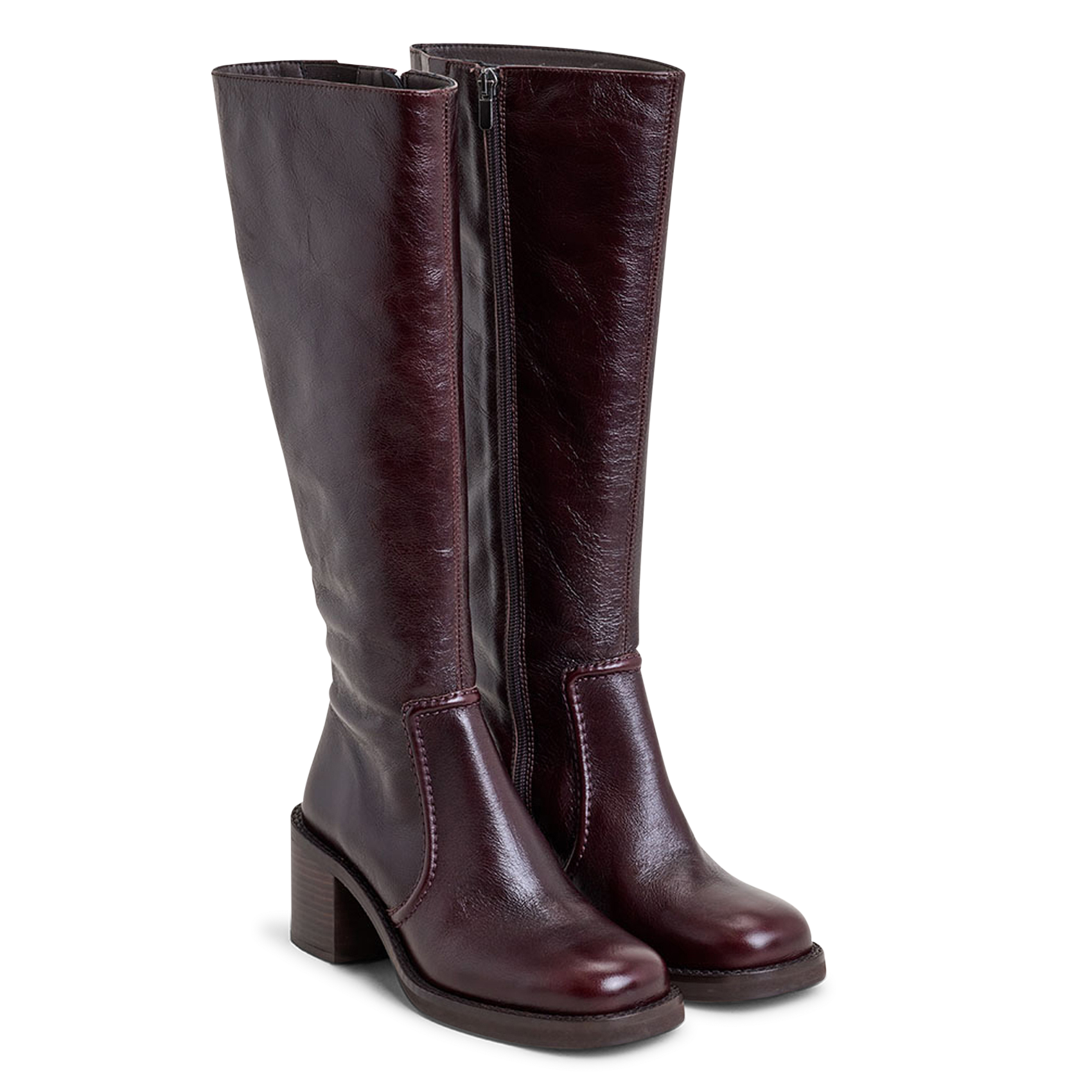 Ary leather boots JONAK Brown